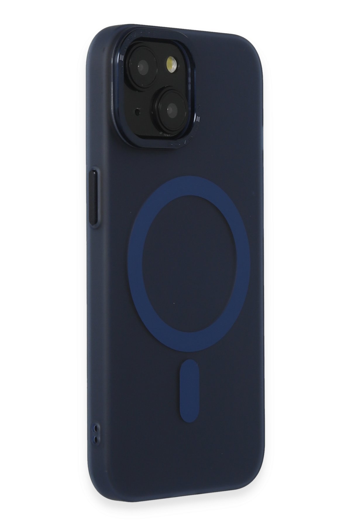 Newface iPhone 15 Kılıf Daisy Simli Magsafe Kapak - Gold