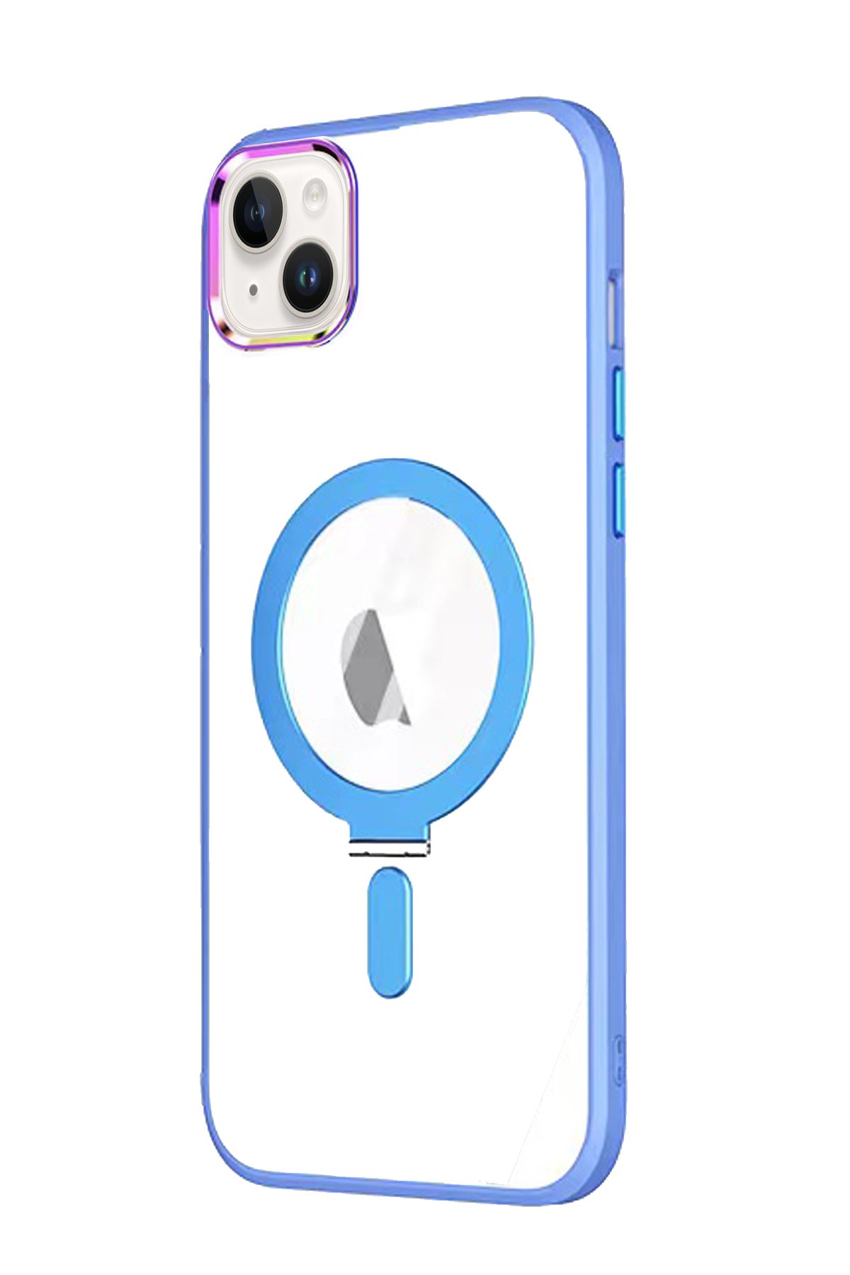 Newface iPhone 15 Kılıf Optimum Silikon - Lacivert