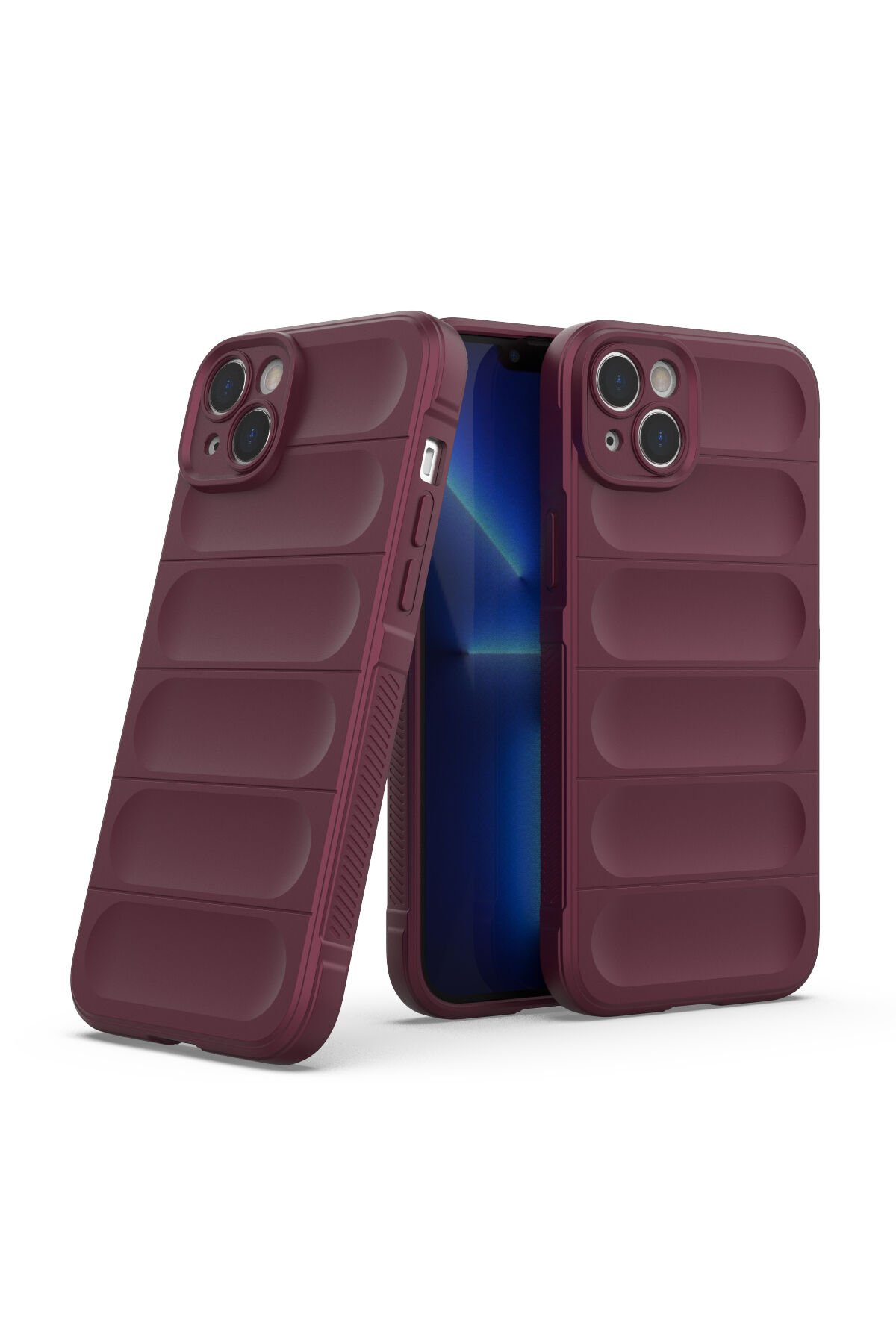 Newface iPhone 15 Kılıf Elegant Kapak - Lacivert