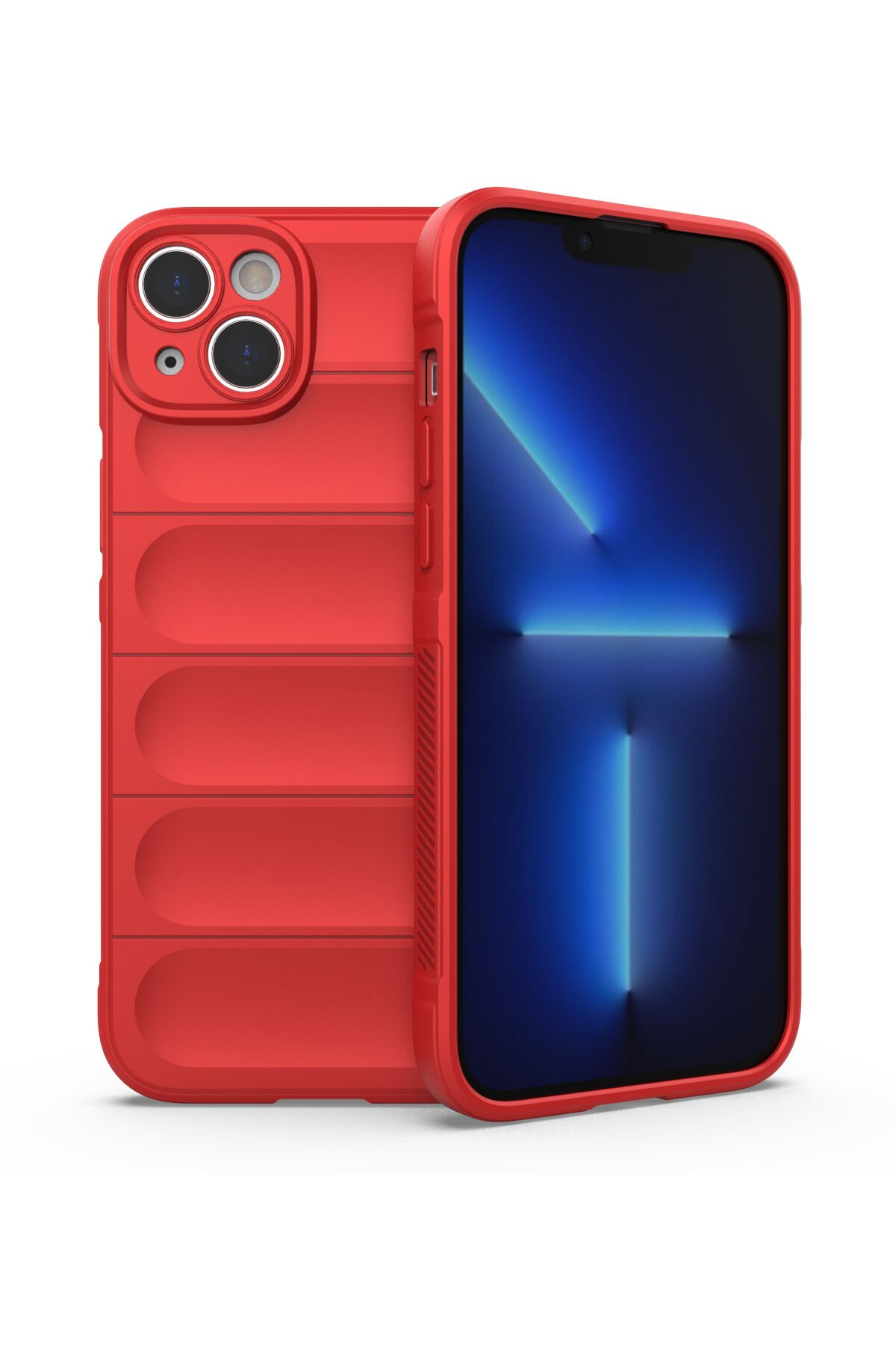 Newface iPhone 15 Kılıf Flip Cover - Taba