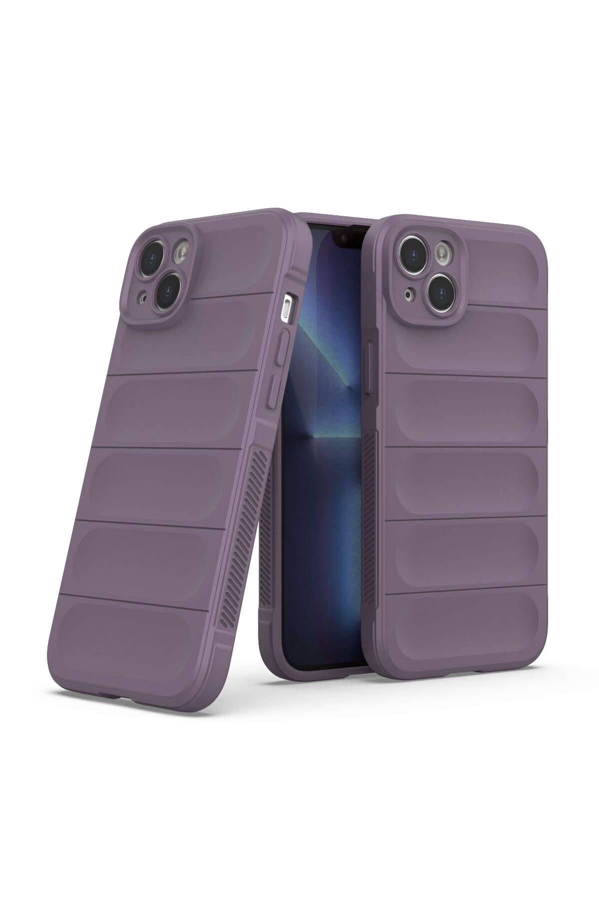 Newface iPhone 15 Kılıf Aras Deri Kapak - Siyah