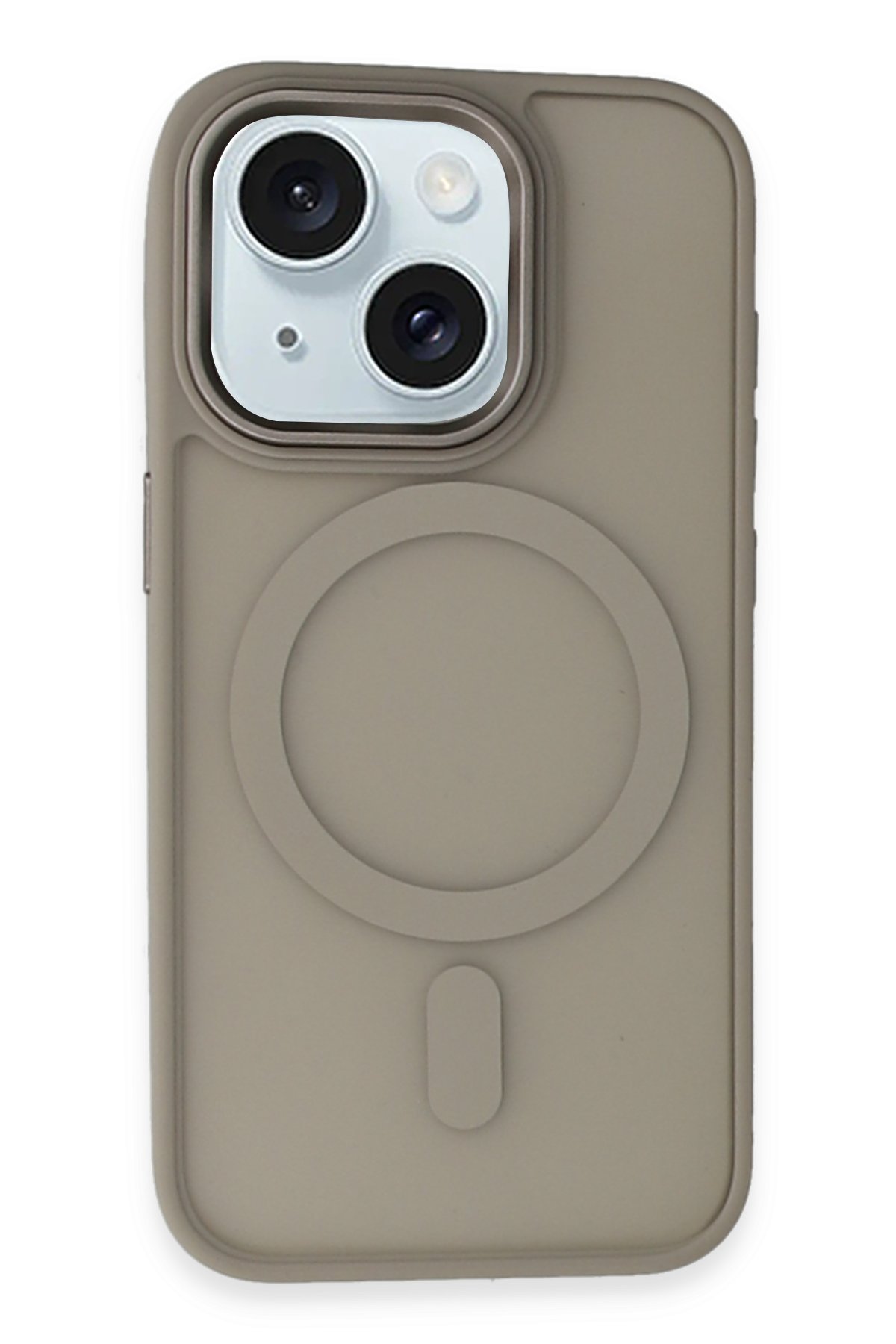 Newface iPhone 15 Kılıf Kronos Magsafe Kapak - Koyu Yeşil