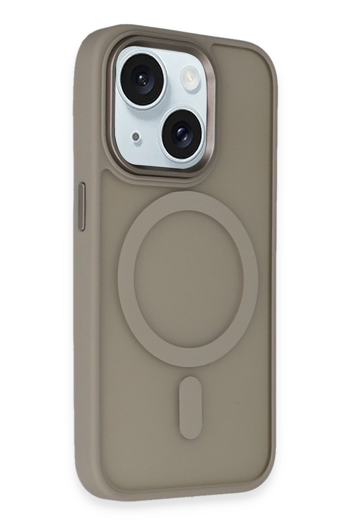 Newface iPhone 15 Kılıf Kronos Magsafe Kapak - Koyu Yeşil