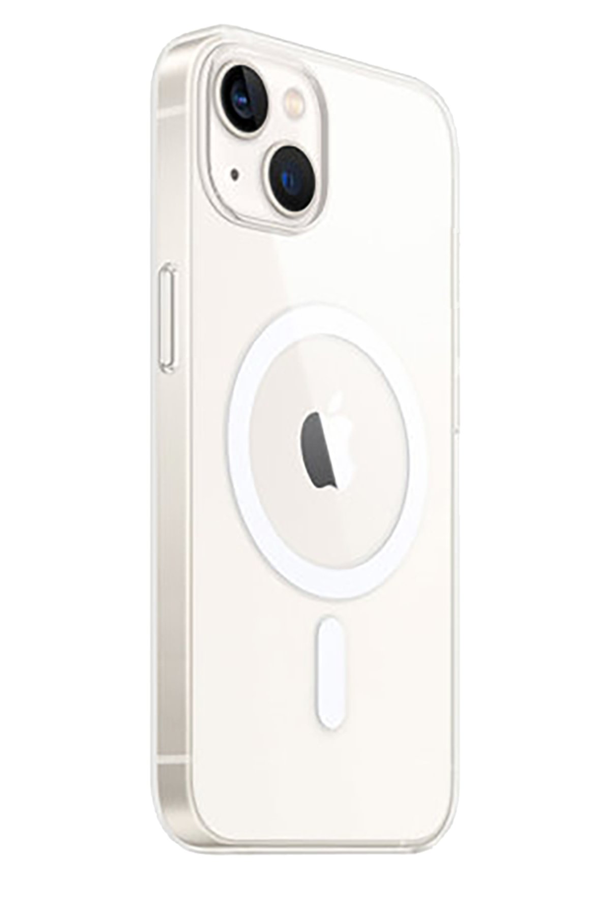 Newface iPhone 15 Kılıf Montreal Yüzüklü Silikon Kapak - Buz Mavi