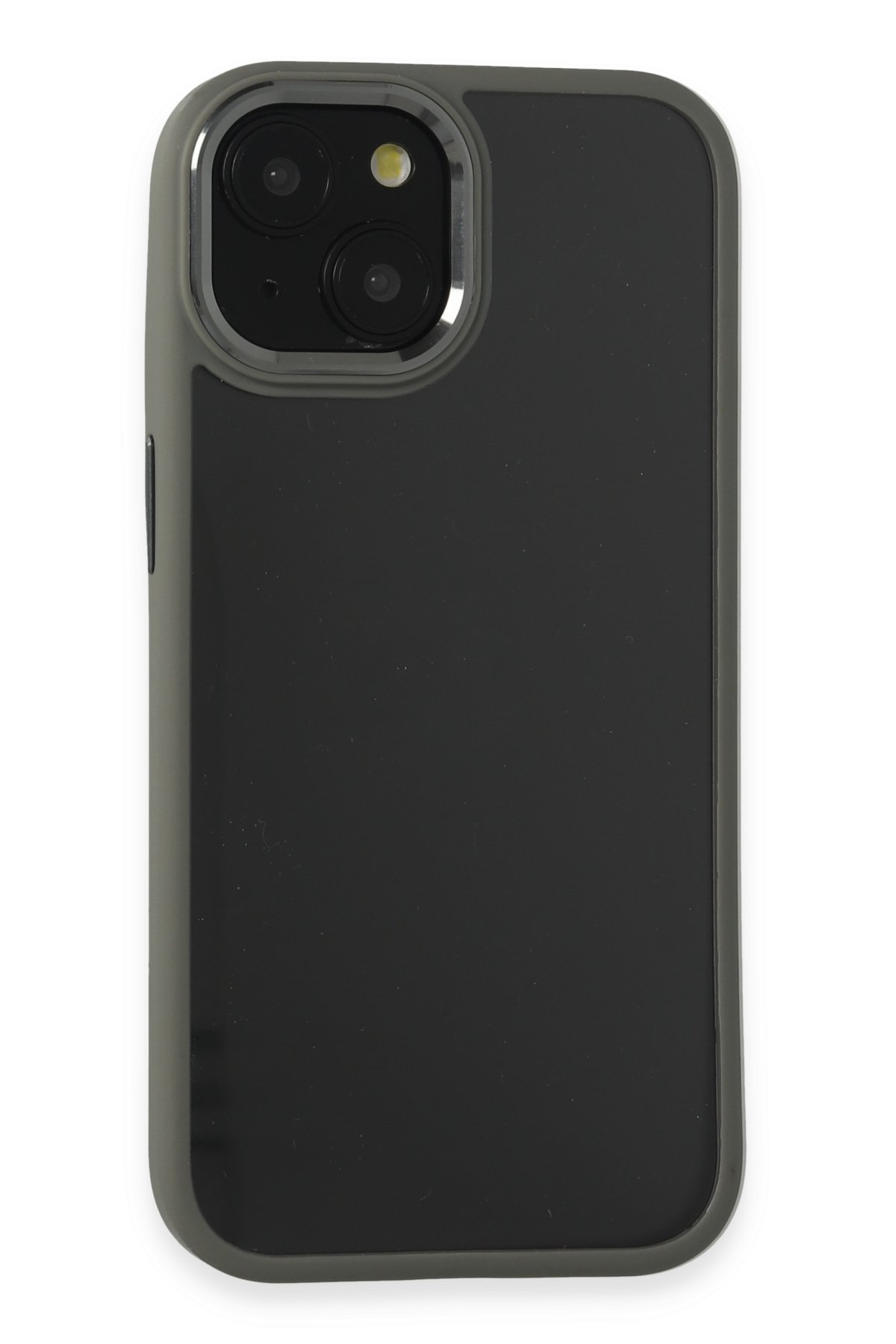 Newface iPhone 15 Kılıf Montreal Silikon Kapak - Siyah
