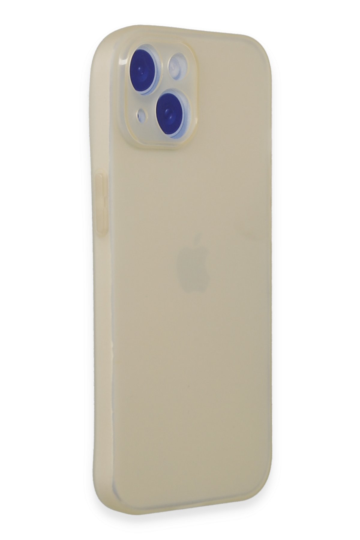 Newface iPhone 15 Kılıf Nano içi Kadife Silikon - Lacivert