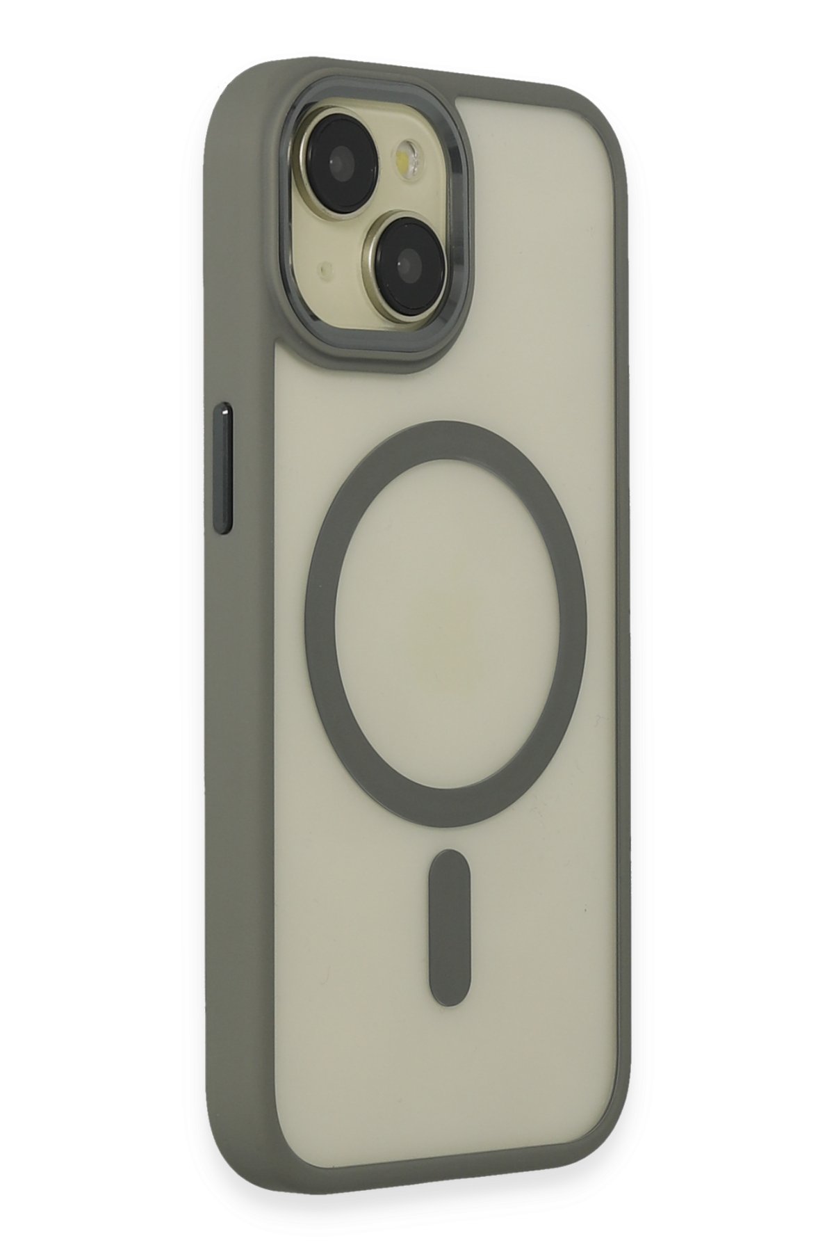Newface iPhone 15 Kılıf Optimum Silikon - Bordo