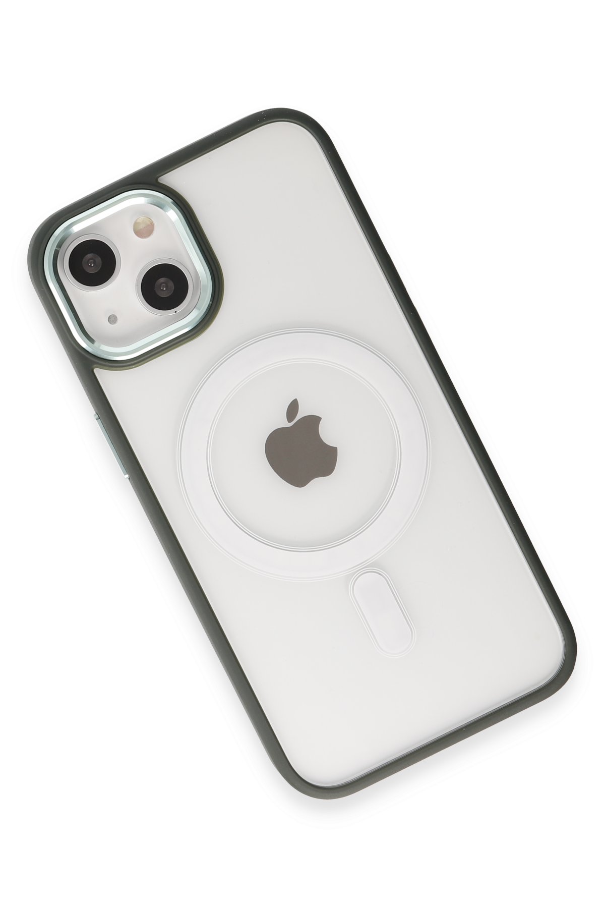 Newface iPhone 15 Kılıf Montreal Yüzüklü Silikon Kapak - Sarı