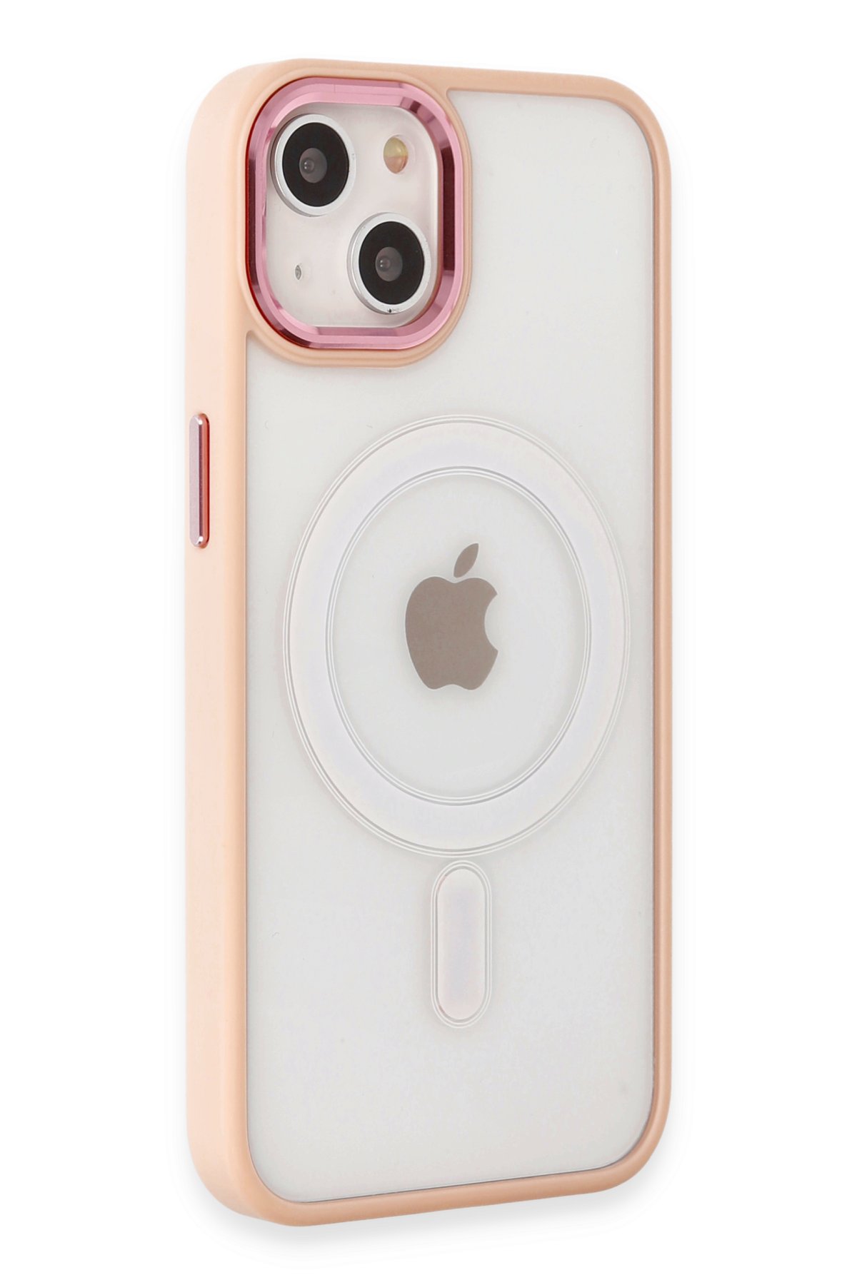 Newface iPhone 15 Kılıf Aras Deri Kapak - Kırmızı