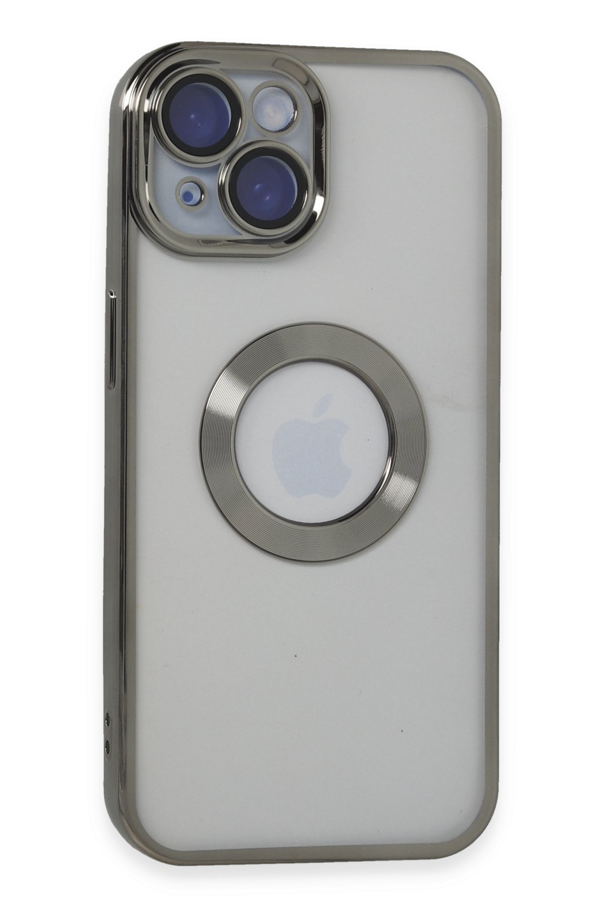 Newface iPhone 15 Kılıf Mudo Magneticsafe Standlı Kapak - Şeffaf