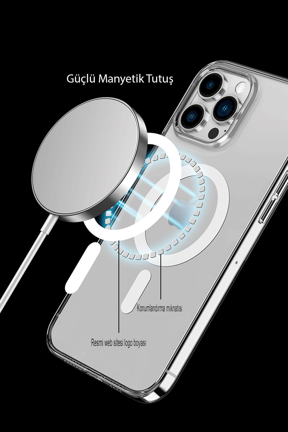 Newface iPhone 15 Kılıf Flip Cover - Koyu Yeşil
