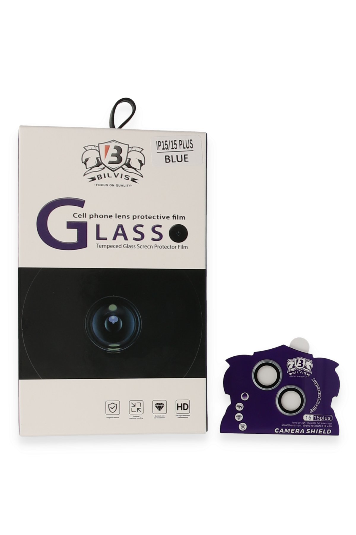 Newface iPhone 15 Plus Bilvis Titan Kamera Lens - Siyah