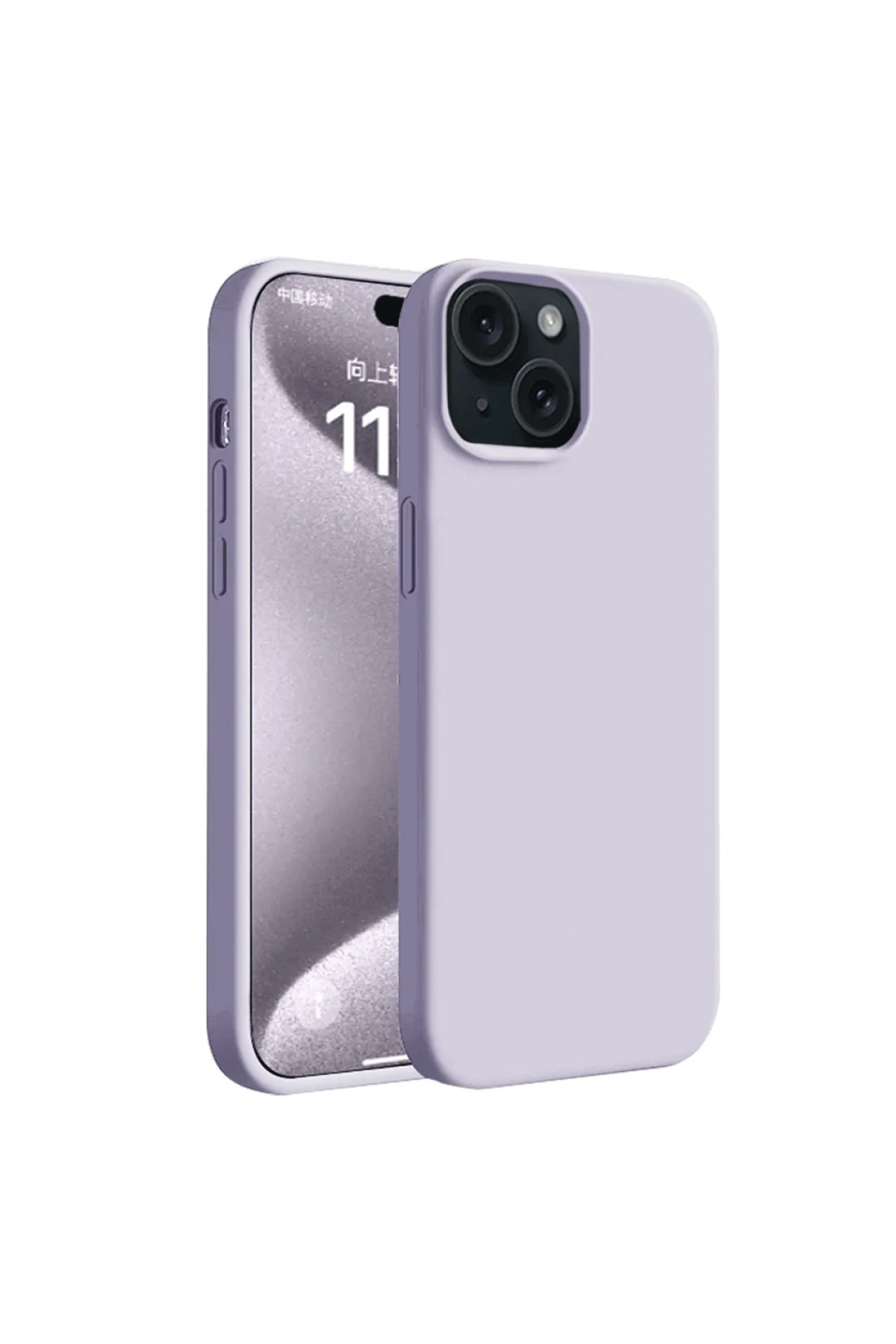 Newface iPhone 15 Plus Kılıf Glow Magsafe Kapak - Şeffaf