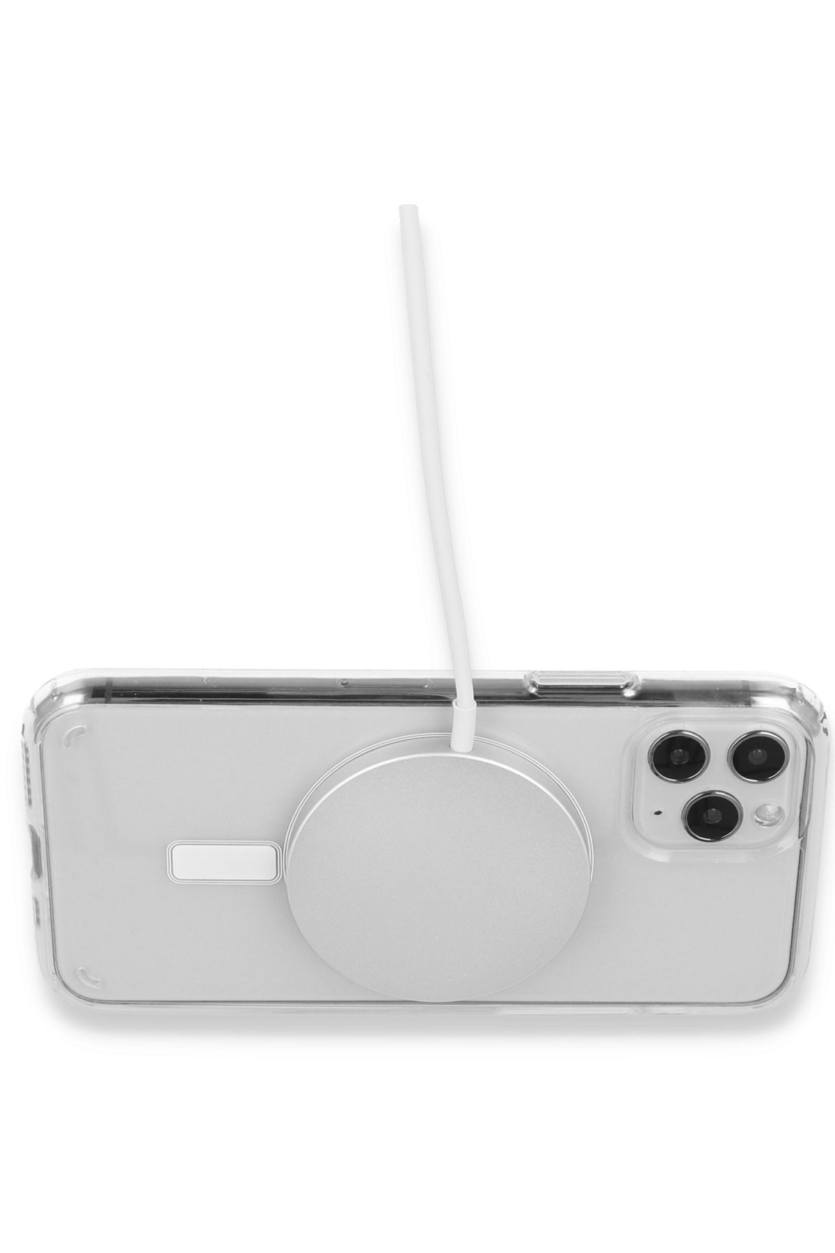 Newface iPhone 15 Plus Kılıf Boyi Magsafe Silikon Kapak - Yeşil