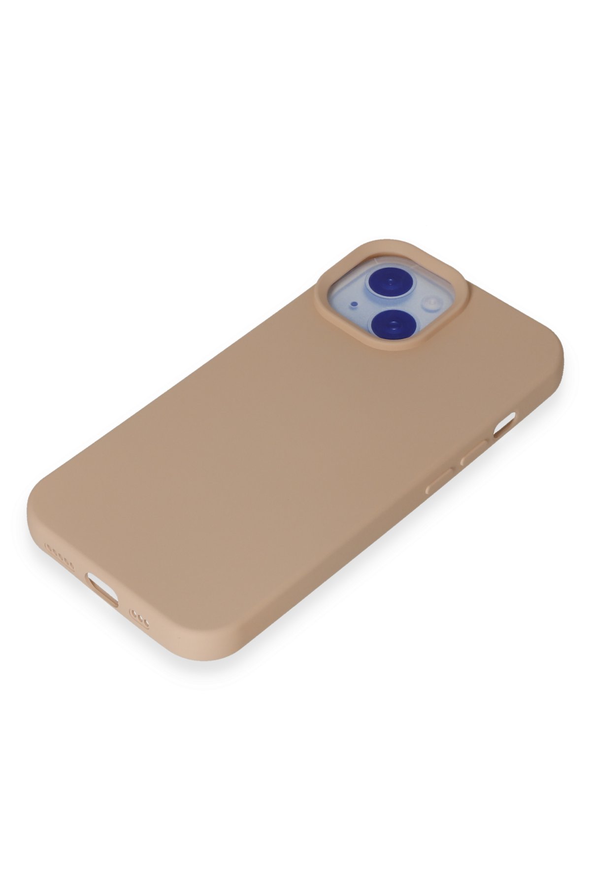 Newface iPhone 15 Plus Kılıf First Silikon - Lila