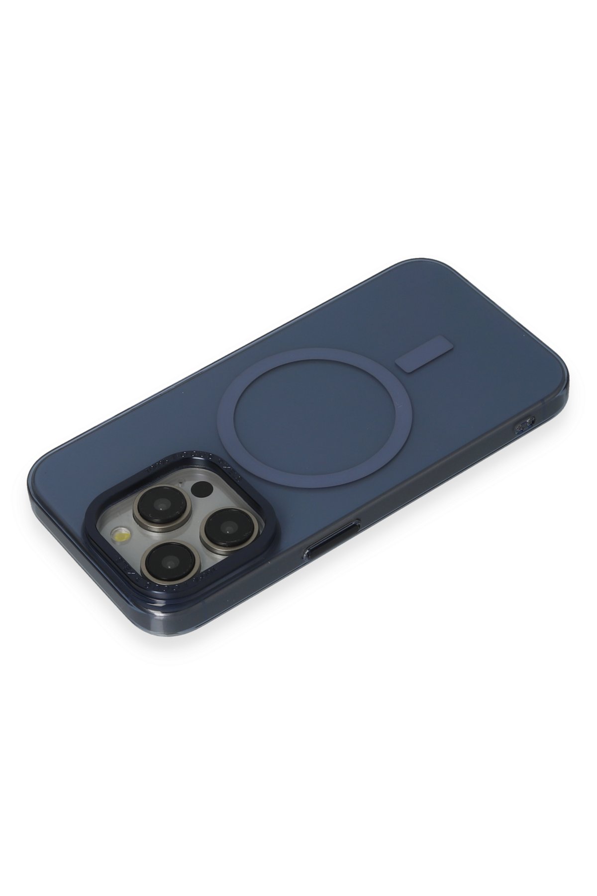Newface iPhone 15 Pro Kılıf Glow Magsafe Kapak - Mor