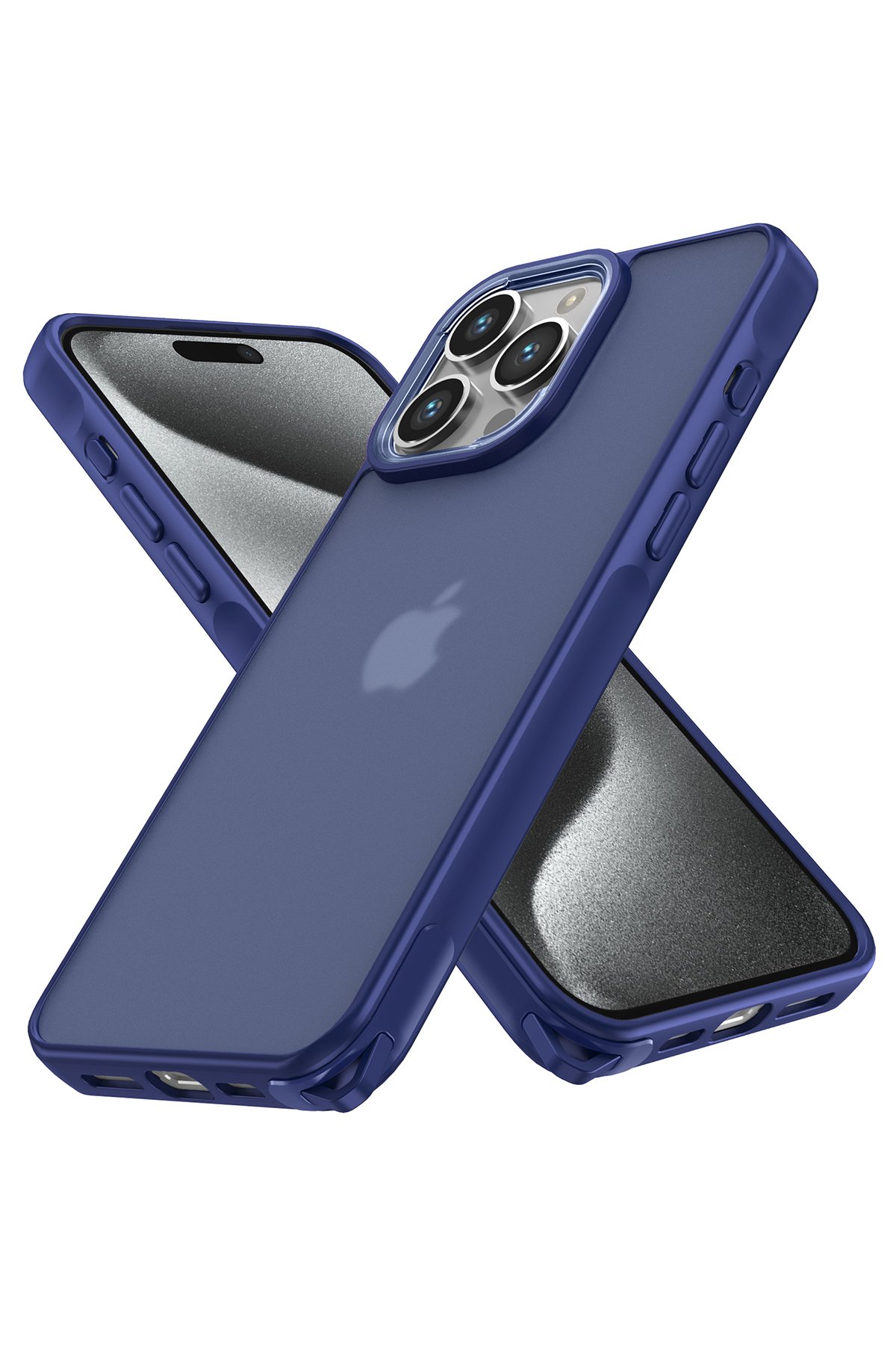 Newface iPhone 15 Pro Kılıf Montreal Silikon Kapak - Açık Yeşil