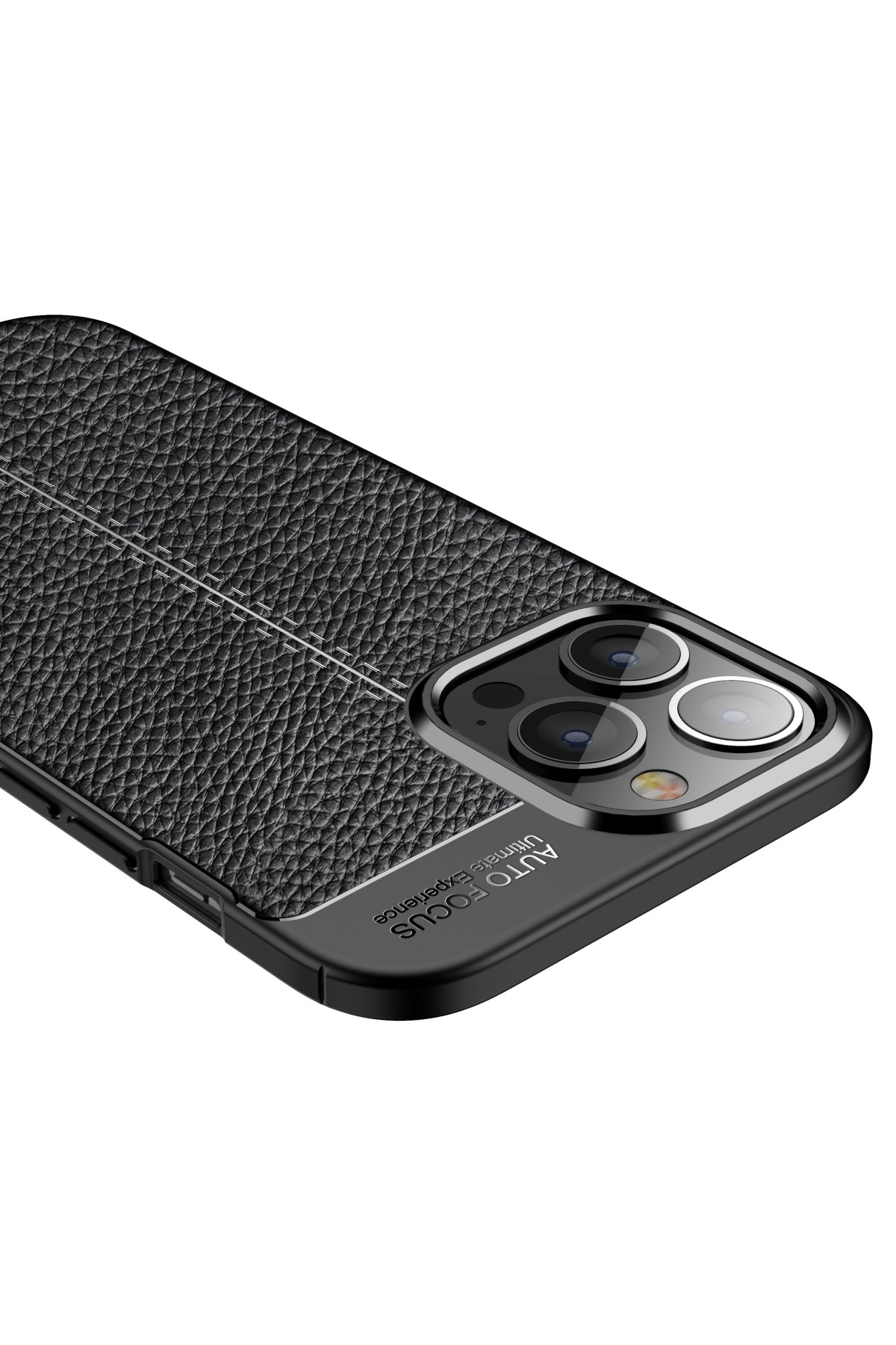 Newface iPhone 15 Pro Kılıf Elegant Kapak - Pudra