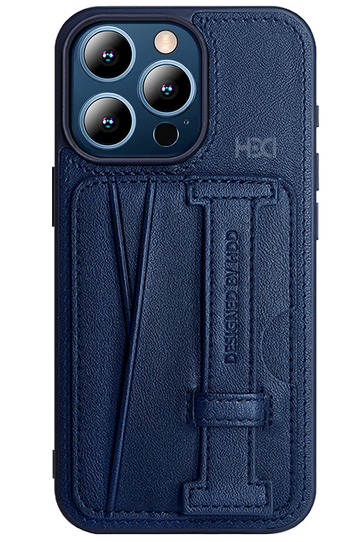 HDD iPhone 15 Pro HBC-239 Colombo Standlı Kapak - Mor