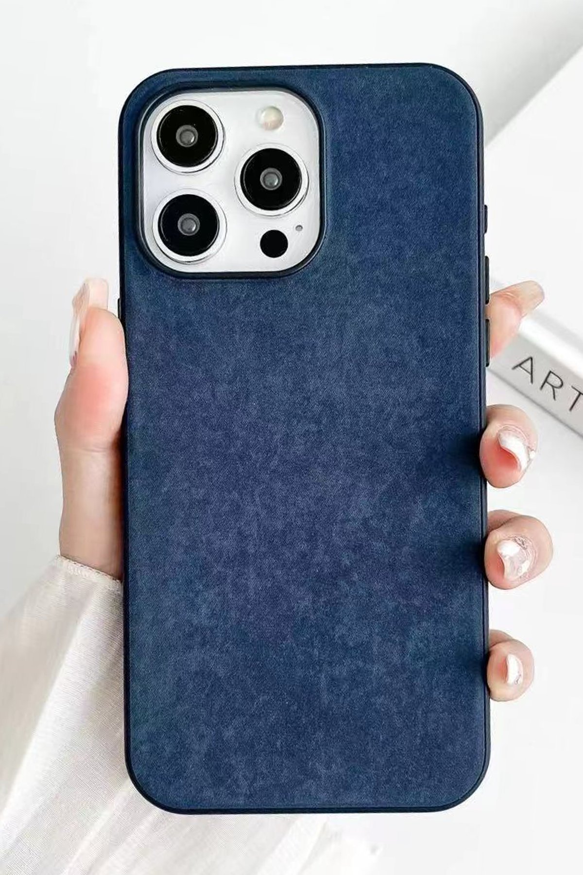 Newface iPhone 15 Pro Kılıf Slot Silikon - Mor