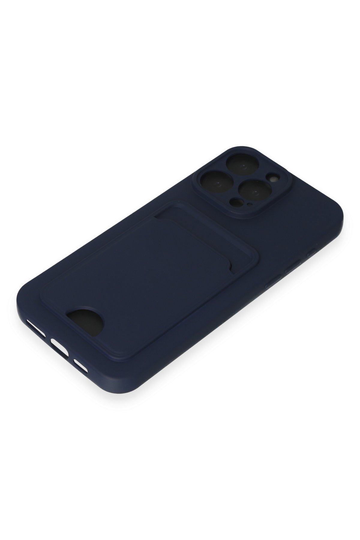 Newface iPhone 15 Pro Kılıf Montreal Silikon Kapak - Siyah