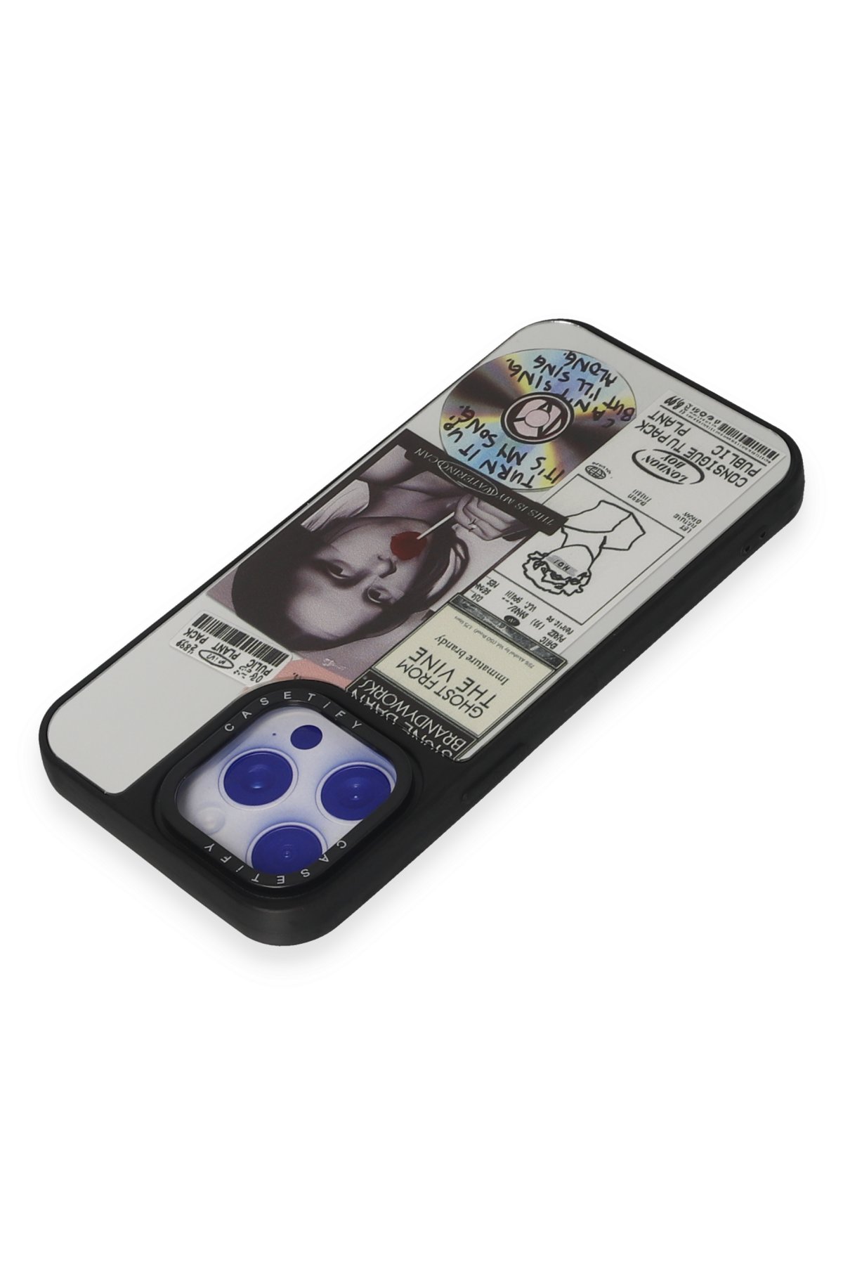 Newface iPhone 15 Pro Kılıf Anka PC Magneticsafe Sert Metal Kapak - Lacivert