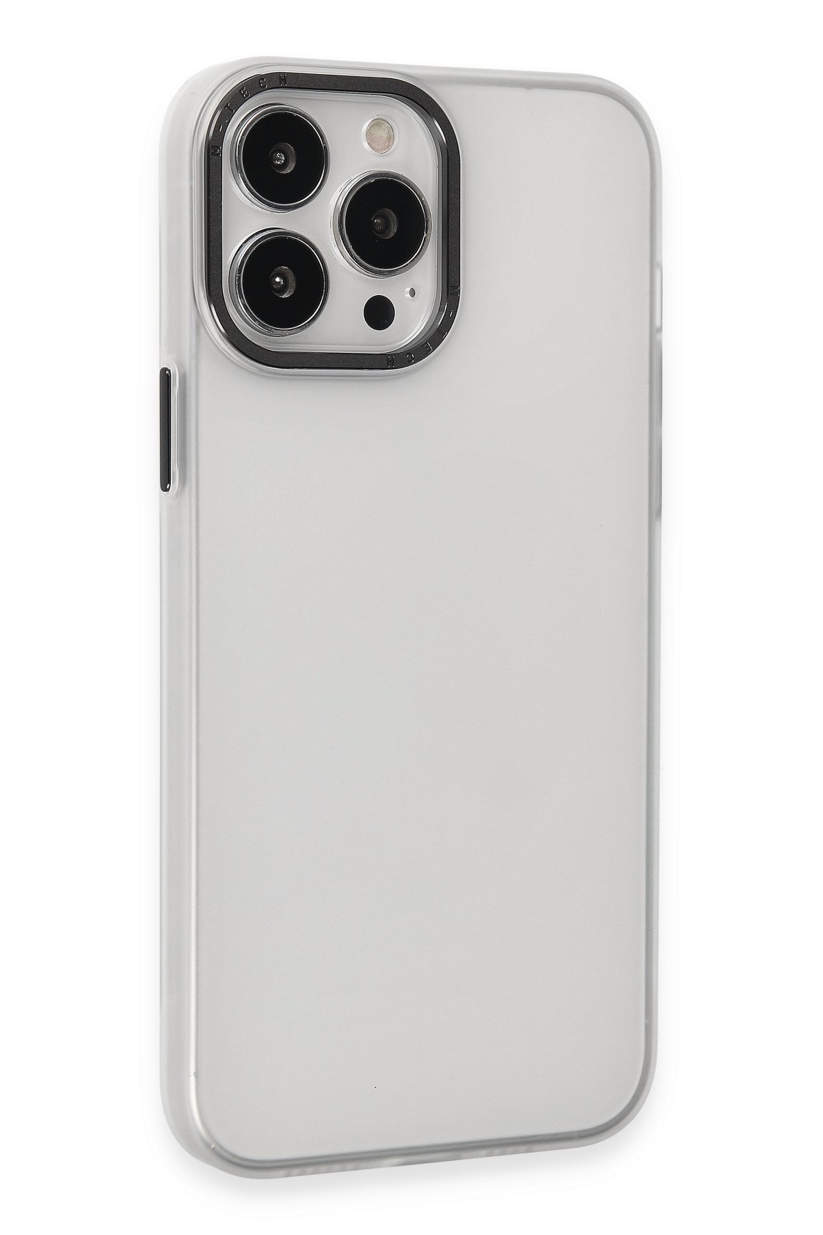 Newface iPhone 15 Pro Kılıf Pc Sert Şeffaf Kapak - Şeffaf