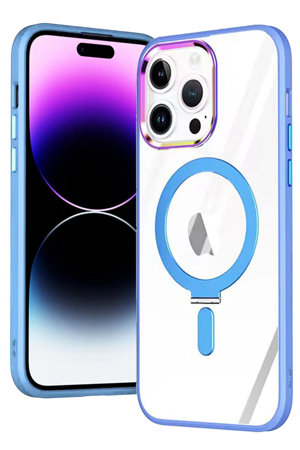 Newface iPhone 15 Pro Kılıf First Silikon - Koyu Yeşil