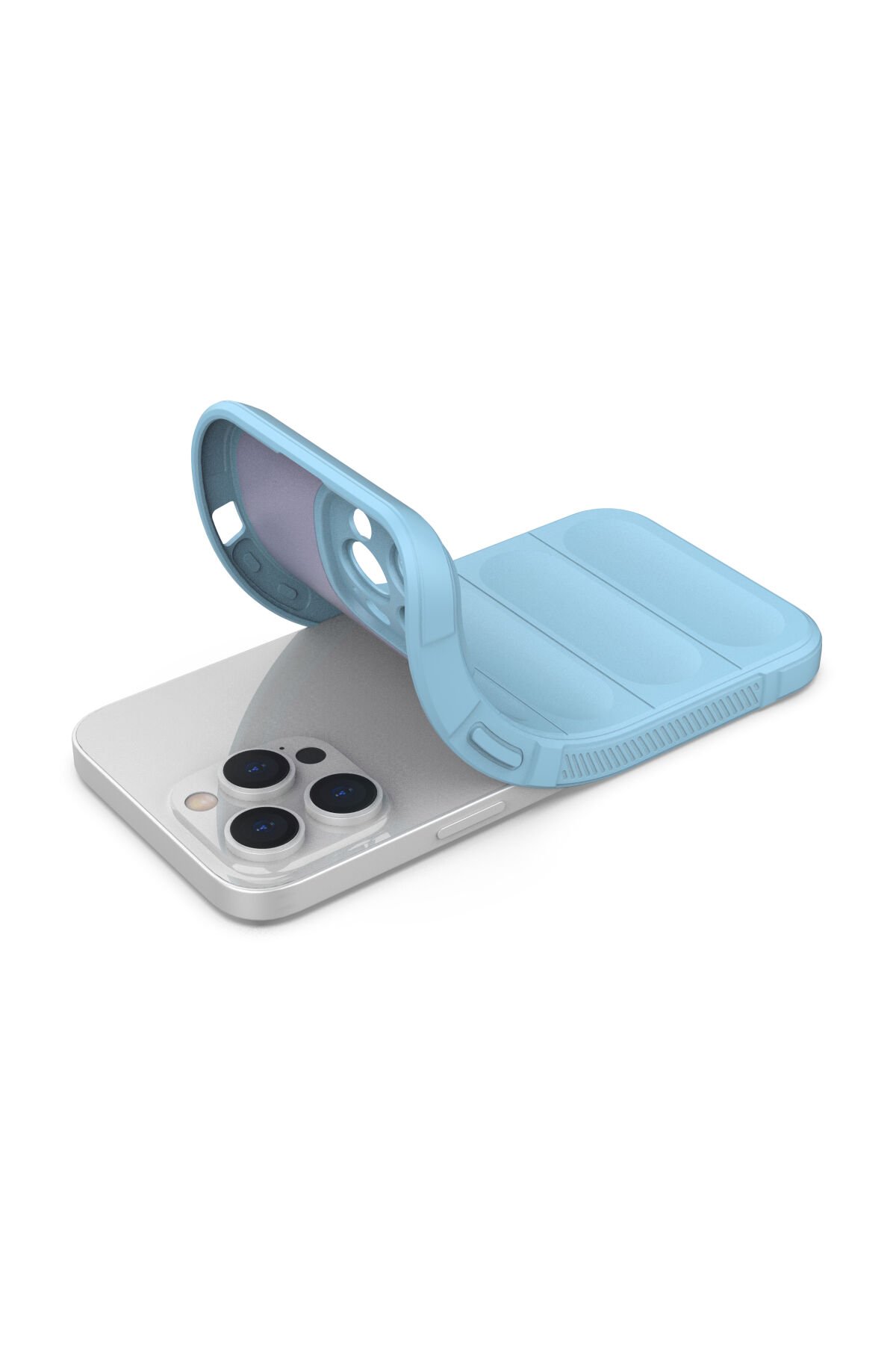 Newface iPhone 15 Pro Bind Metal Kamera Lens - Gümüş