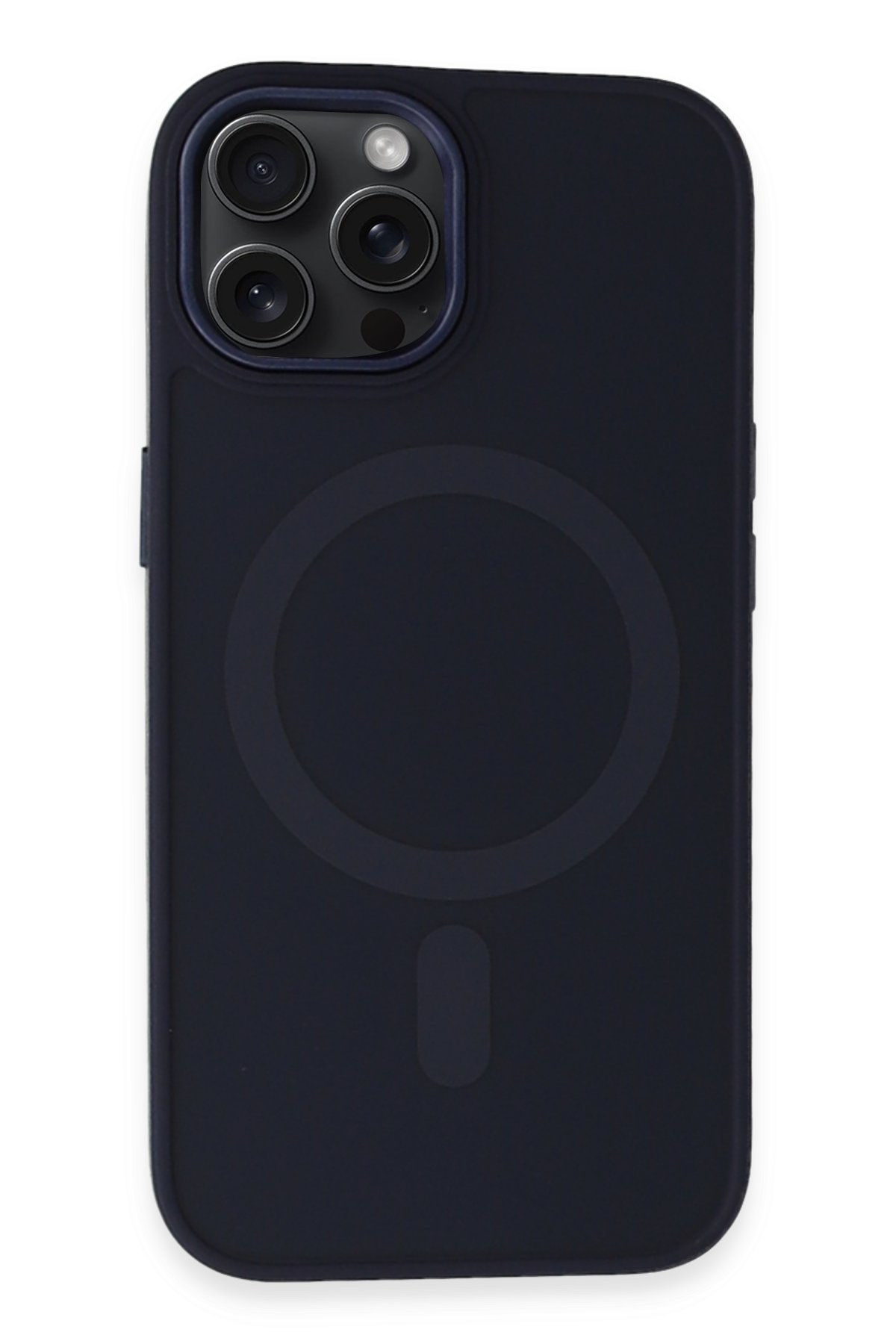 Newface iPhone 15 Pro Kılıf Power Silikon - Mavi