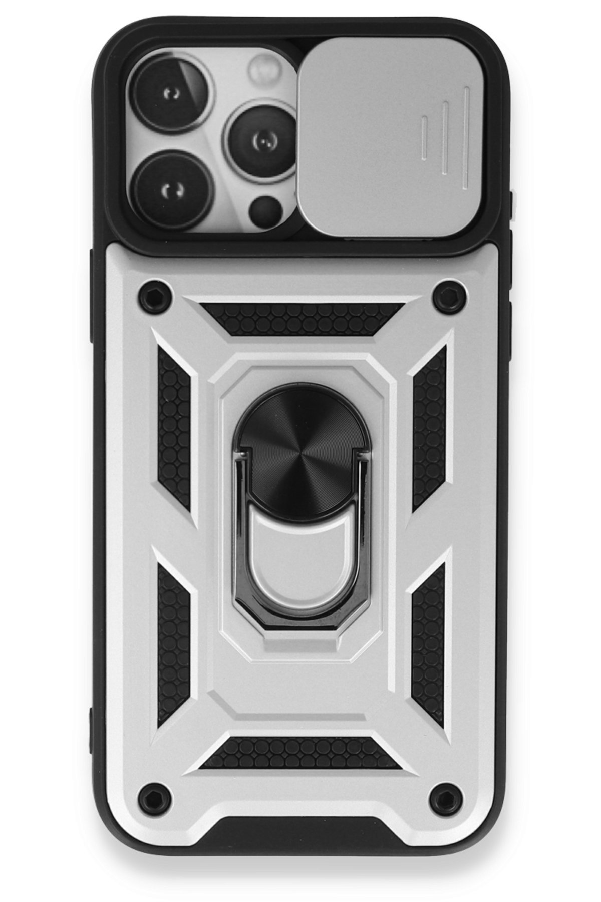 Newface iPhone 15 Pro Kılıf Trex Magneticsafe Kapak - Derin Mor