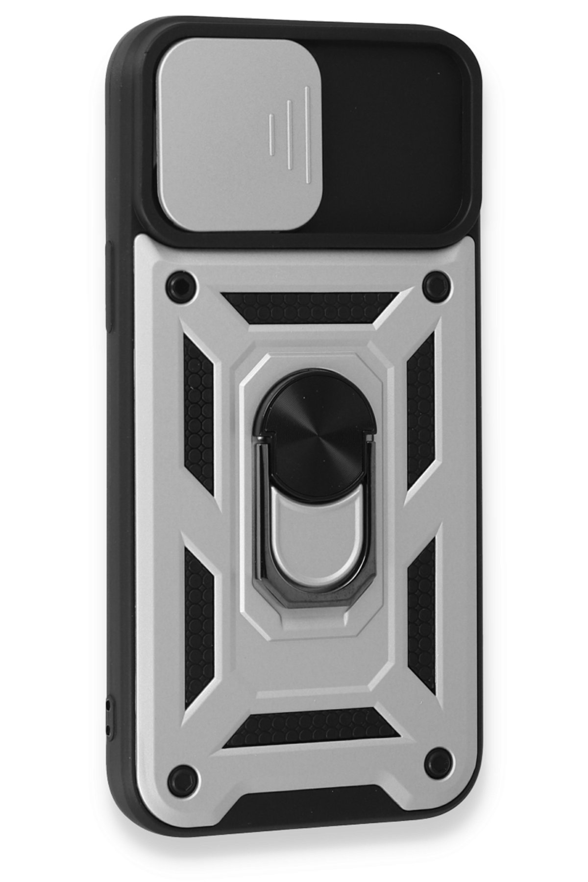 Newface iPhone 15 Pro Kılıf Trex Magneticsafe Kapak - Derin Mor