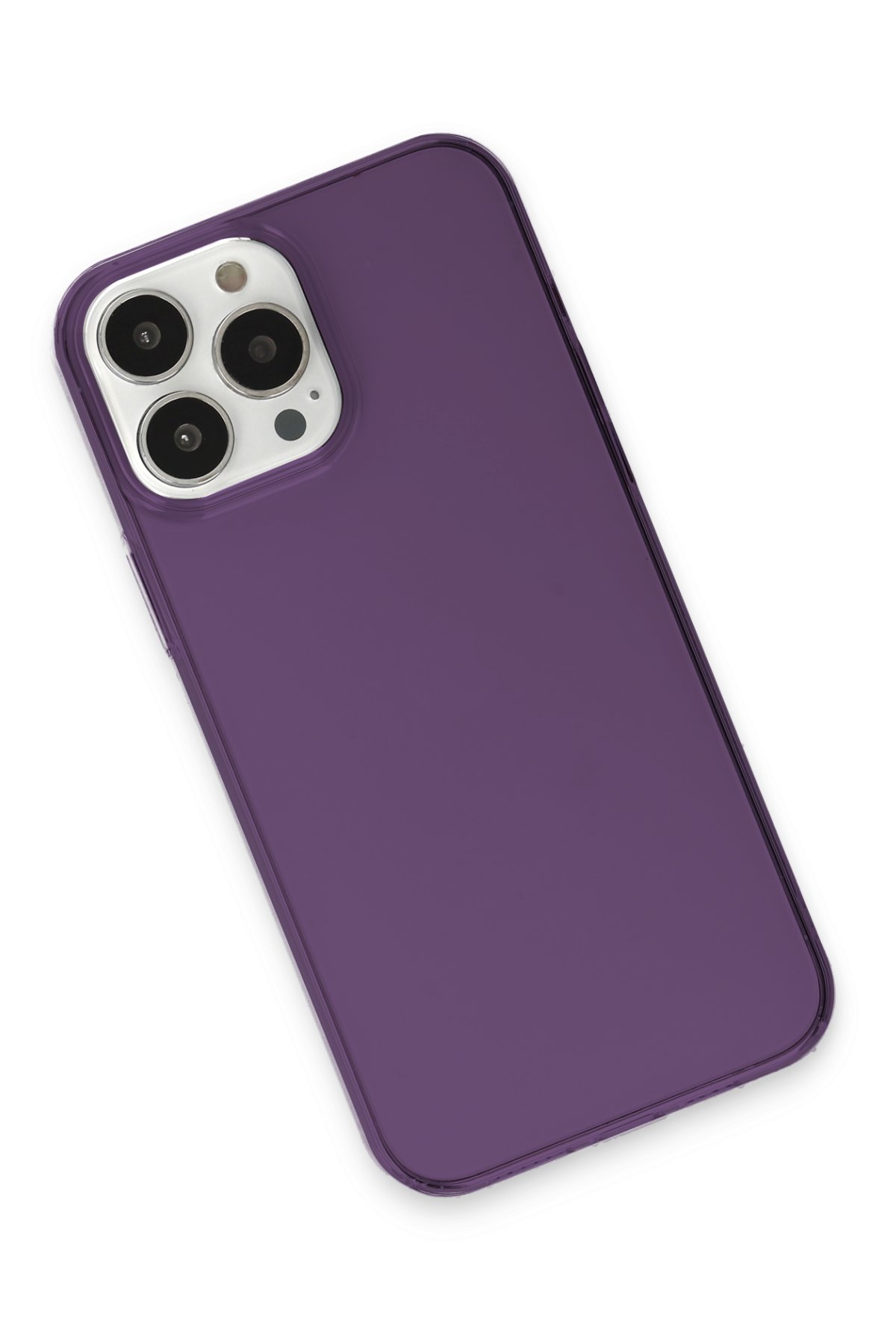Newface iPhone 15 Pro Kılıf Slot Silikon - Kırmızı