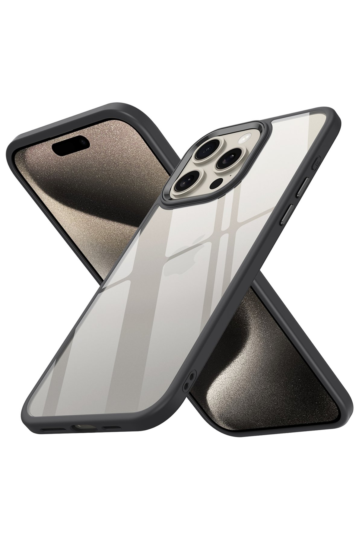 Newface iPhone 15 Pro Kılıf Power Silikon - Lila