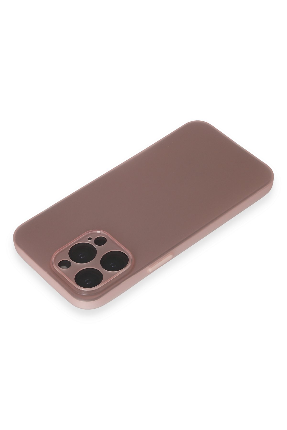 Newface iPhone 15 Pro Kılıf Teleskop Lens Magsafe Silikon Kapak - Lacivert