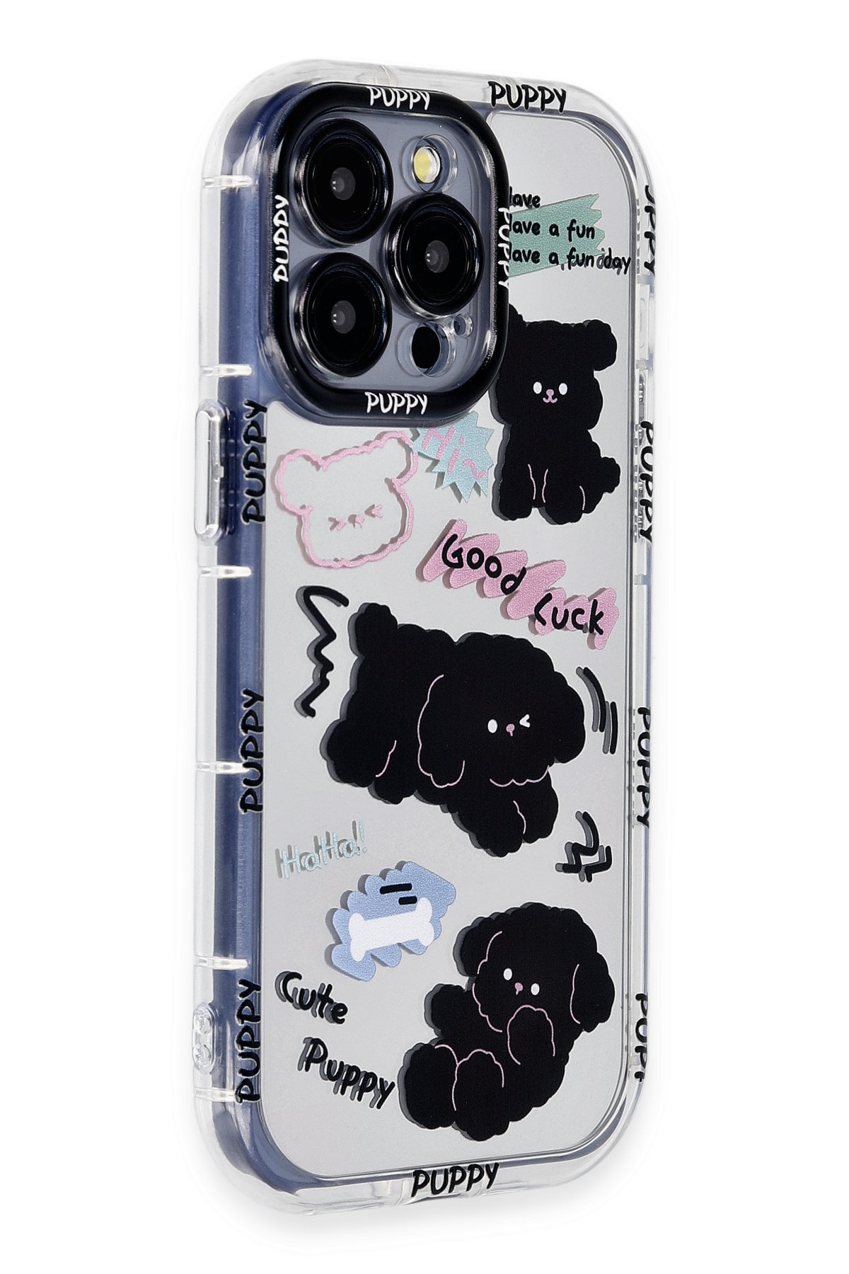 Newface iPhone 15 Pro Kılıf Ozzi Magsafe Deri Kapak - Lacivert