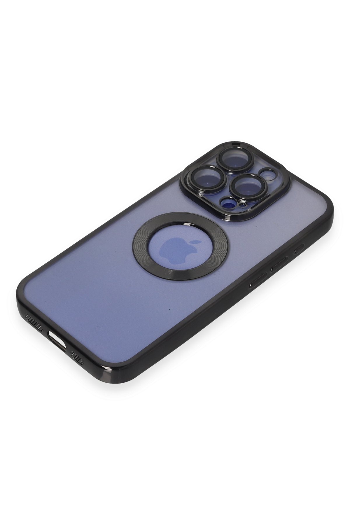 Newface iPhone 15 Pro Kılıf Room Magneticsafe Silikon - Gri