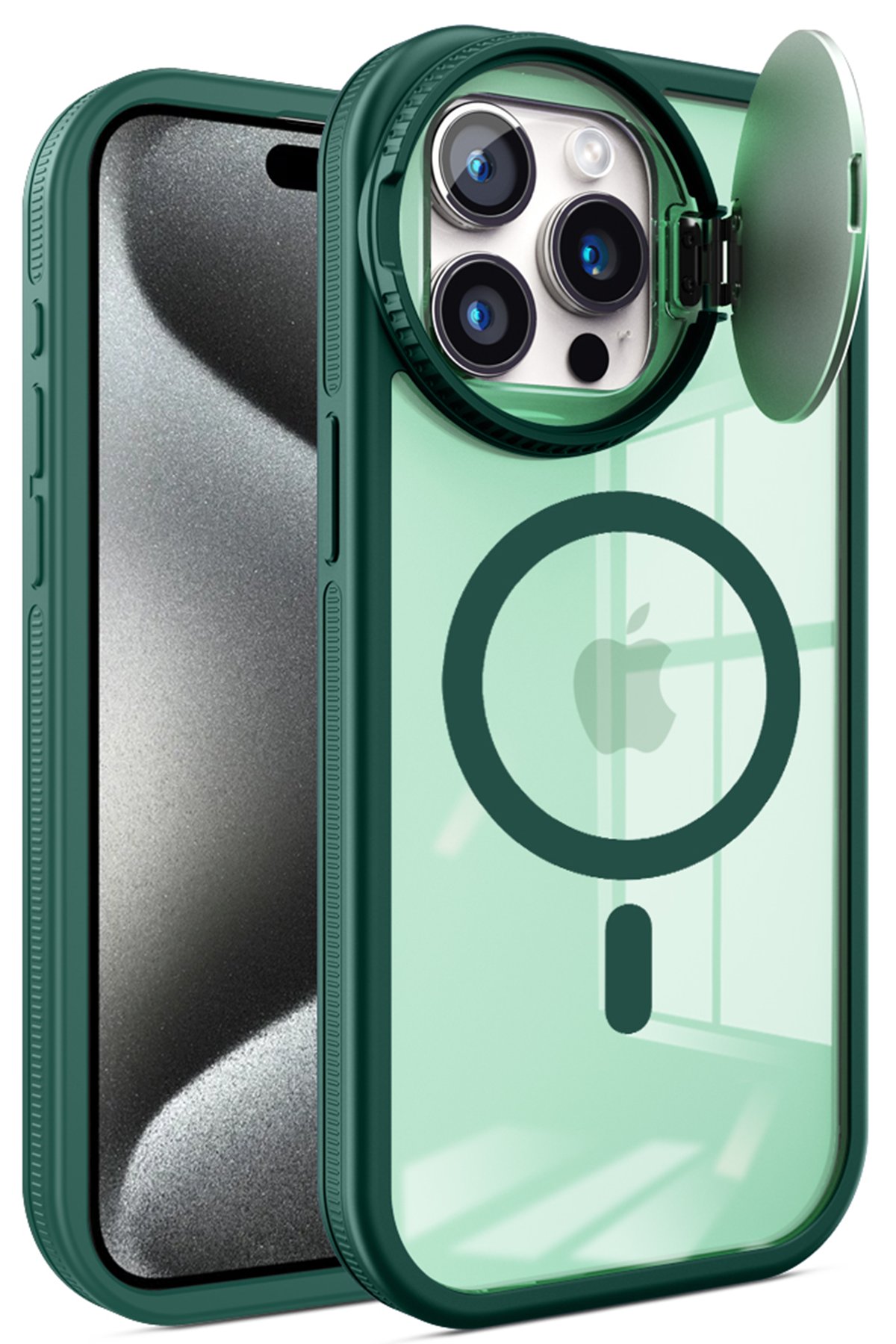 Newface iPhone 15 Pro Kılıf Venüs Magneticsafe Desenli Kapak - Venüs - 6