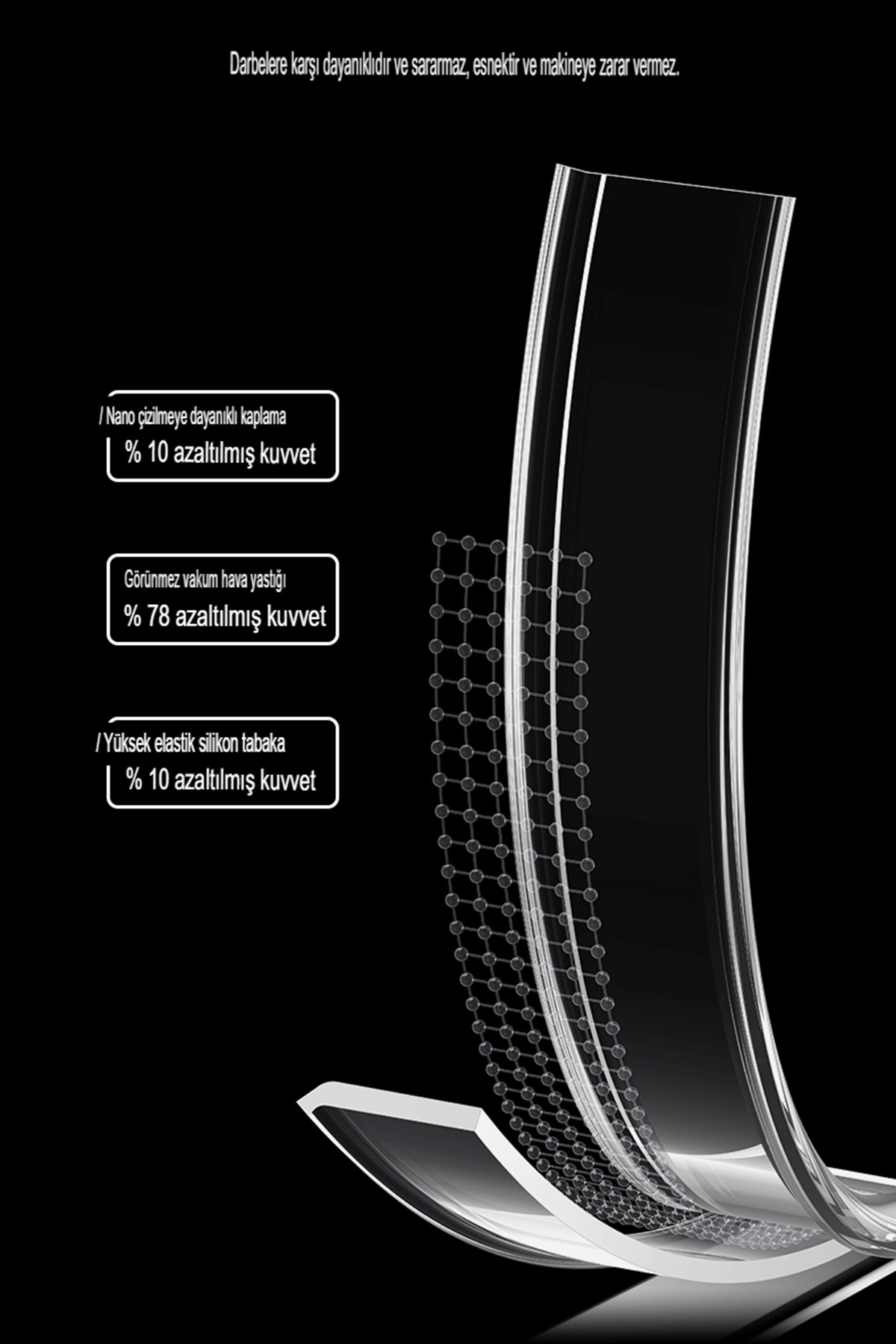 Newface iPhone 15 Pro Kılıf Troy Magsafe Kapak - Beyaz