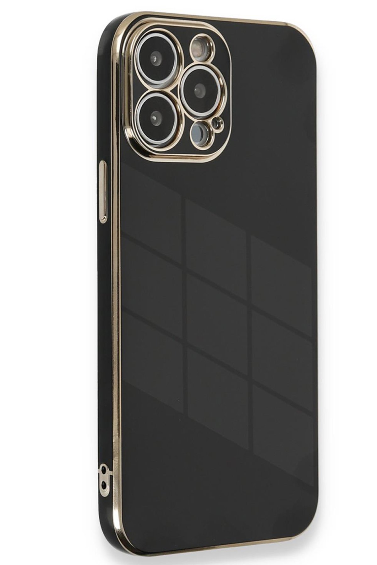 Newface iPhone 15 Pro Kılıf Montreal Silikon Kapak - Mor