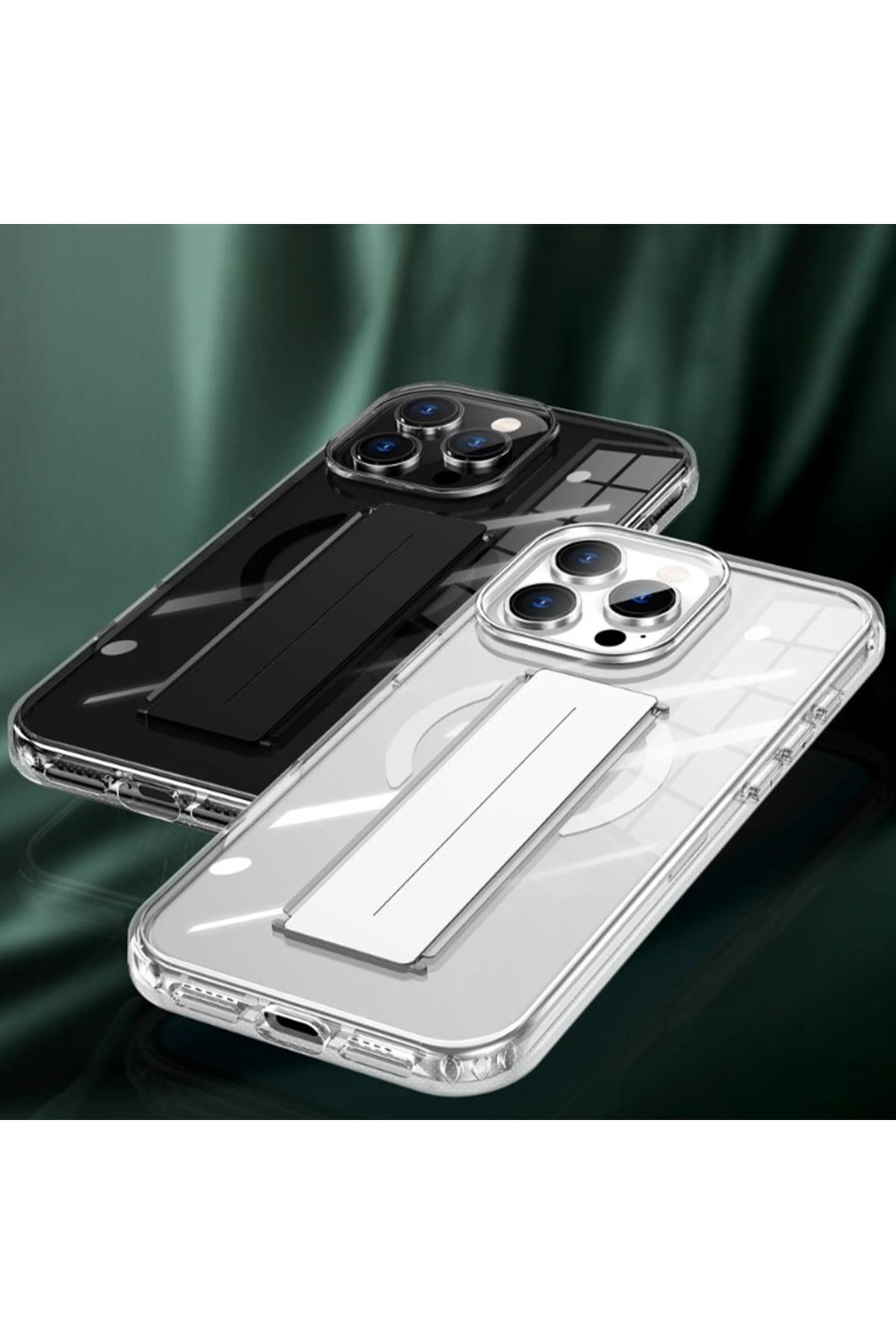 Joko iPhone 15 Pro Max Zorda Airbag Magsafe Standlı Kapak - Lacivert