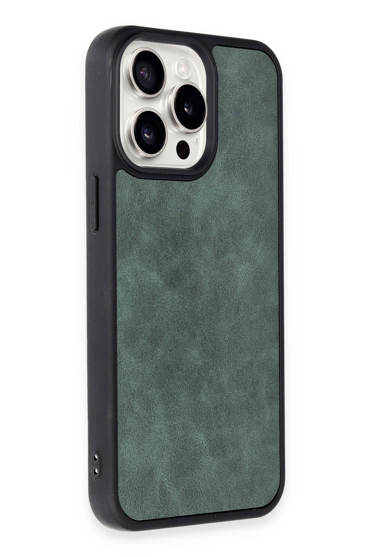 Newface iPhone 15 Pro Max Kılıf Pc Sert Şeffaf Kapak - Şeffaf