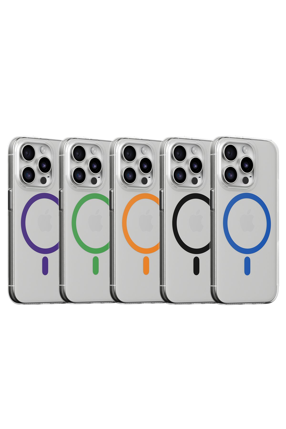 Joko iPhone 15 Pro Max Fun Magsafe Kapak - Natural Grey-2