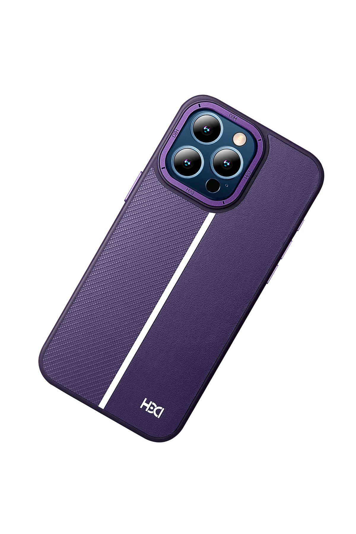 HDD iPhone 15 Pro Max Kılıf HBC-190 Kolaj Kapak - Siyah