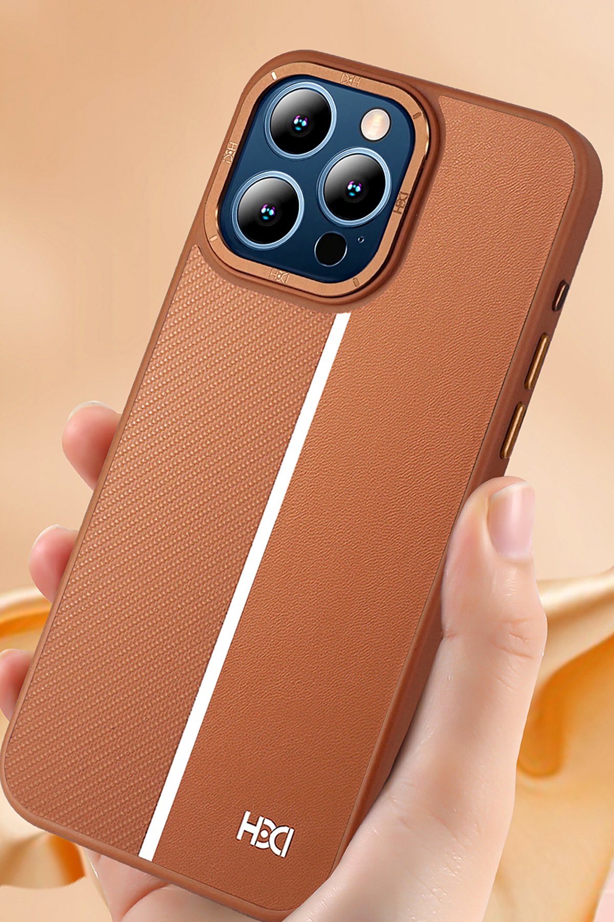 HDD iPhone 15 Pro Max Kılıf HBC-188 Astra Kapak - Siyah