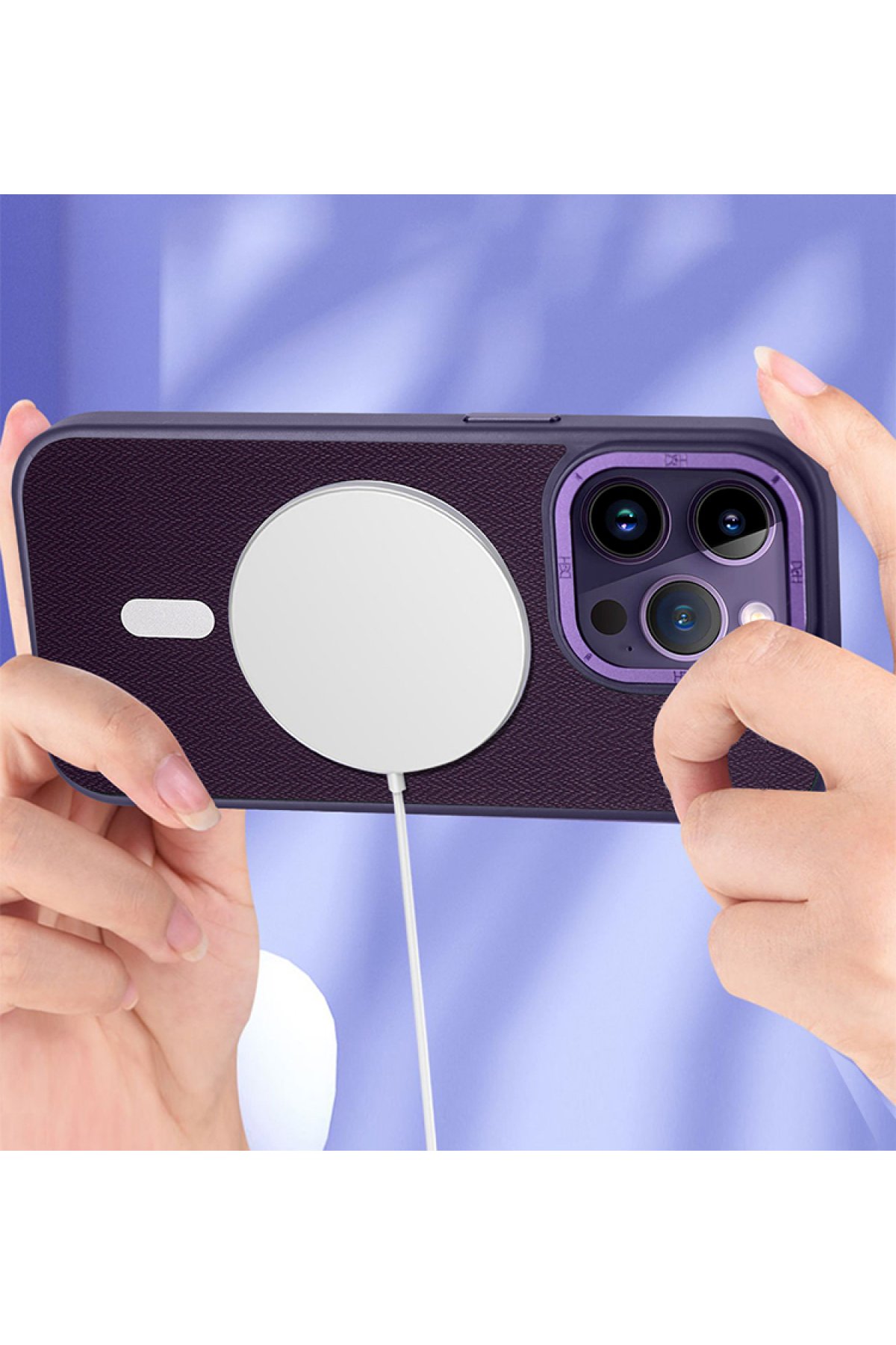 HDD iPhone 15 Pro Max HBC-264 Lambor Karbon Fiber Sport Kapak - Siyah