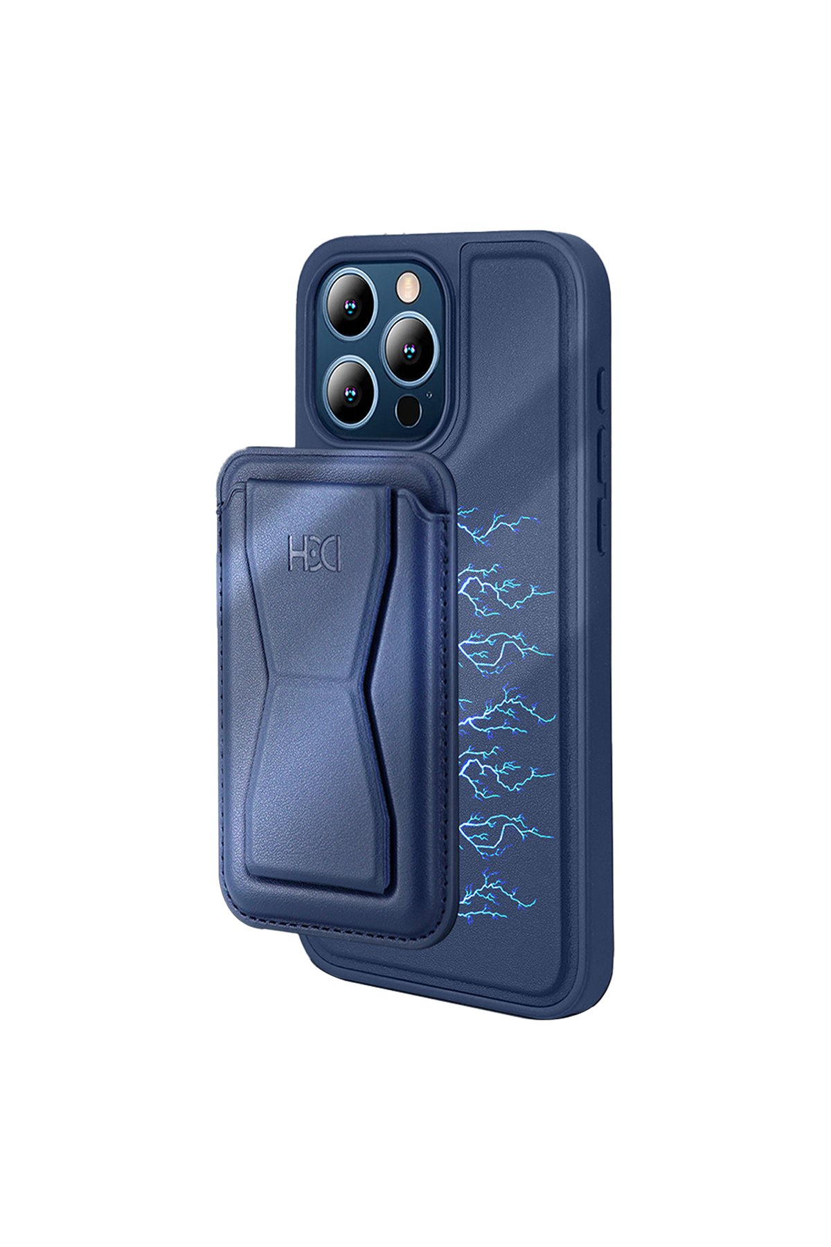 HDD iPhone 15 Pro Max Kılıf HBC-155 Lizbon Kapak - Lacivert