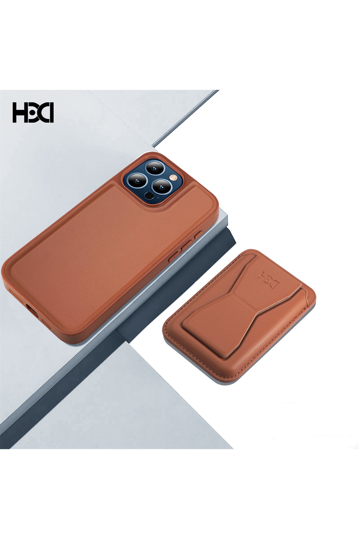 HDD iPhone 15 Pro Max Kılıf HBC-155 Lizbon Kapak - Lacivert