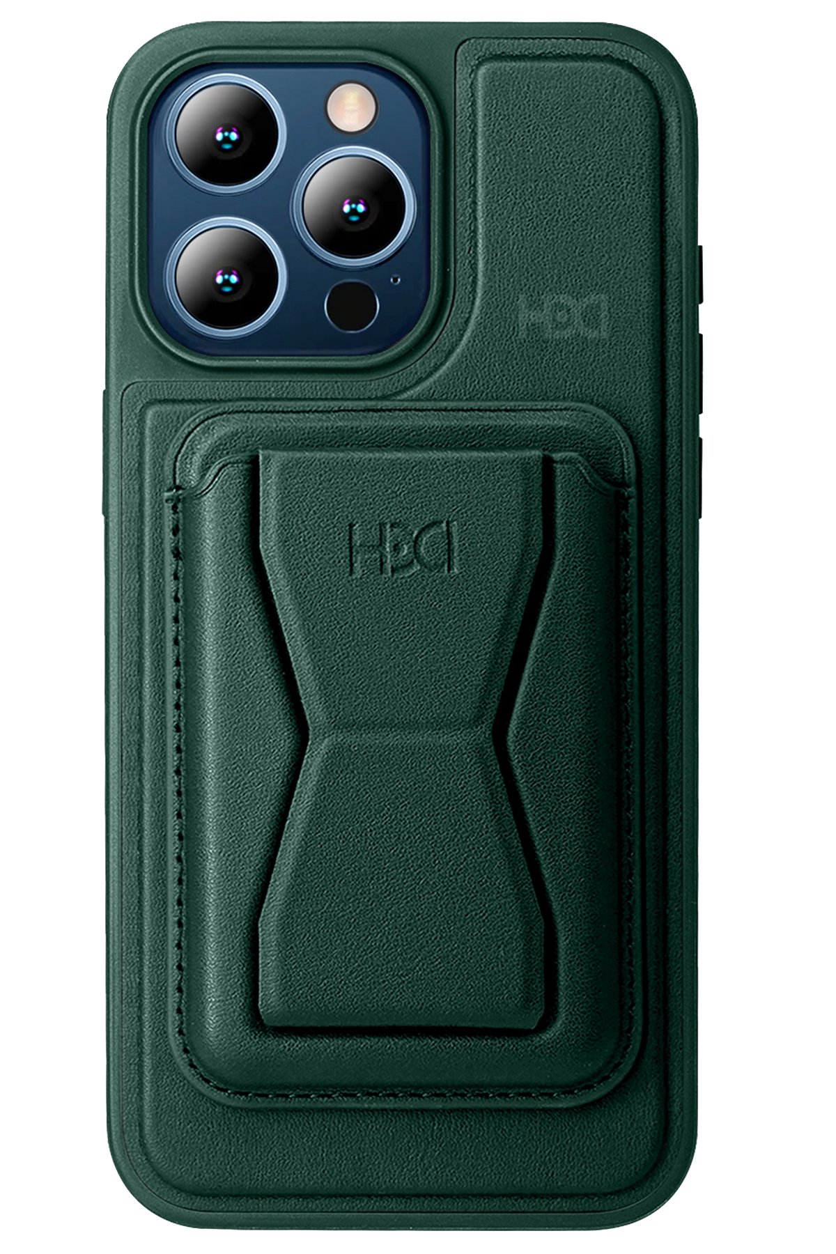 HDD iPhone 15 Pro Max HBC-201 Salvador Simli Kapak - Kahverengi