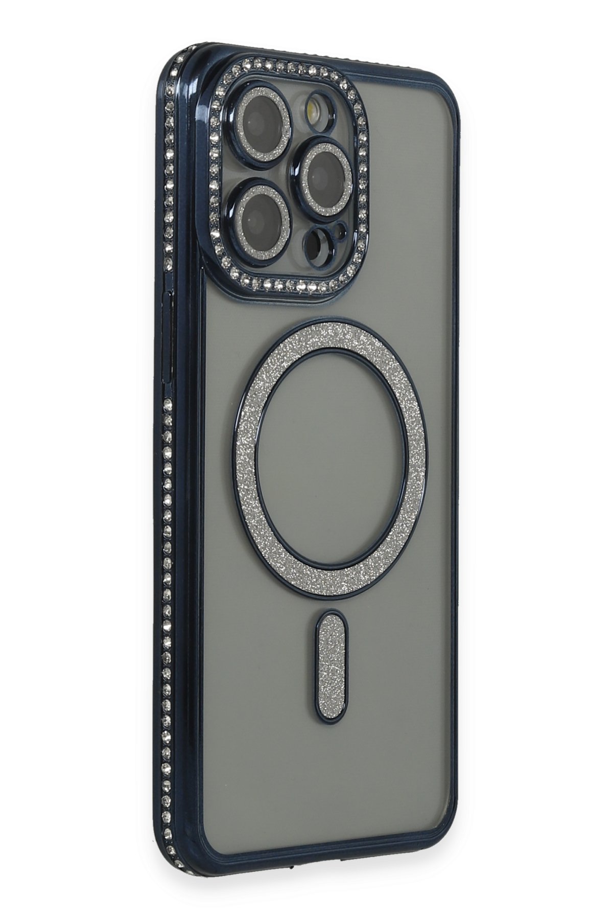 Newface iPhone 15 Pro Max Kılıf Power Silikon - Rose